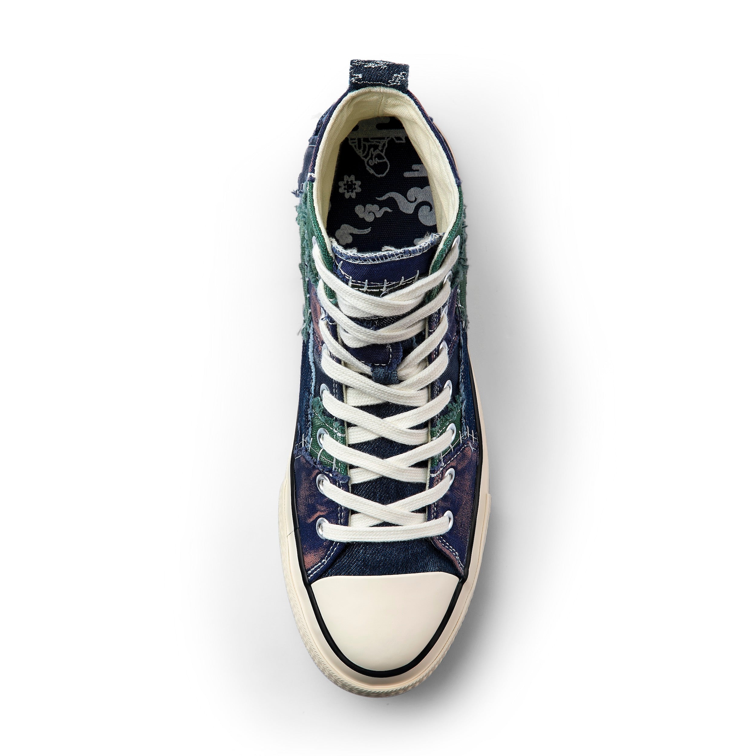 "sashiko" sneaker-Fineriform