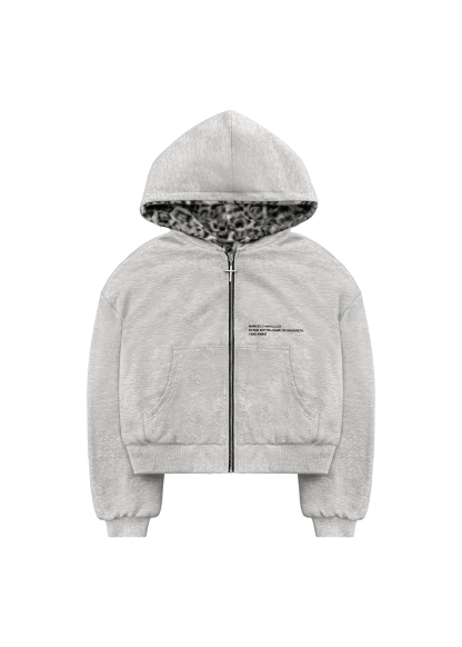 REVERSIBLE FUR ZIP HOODIE-Fineriform