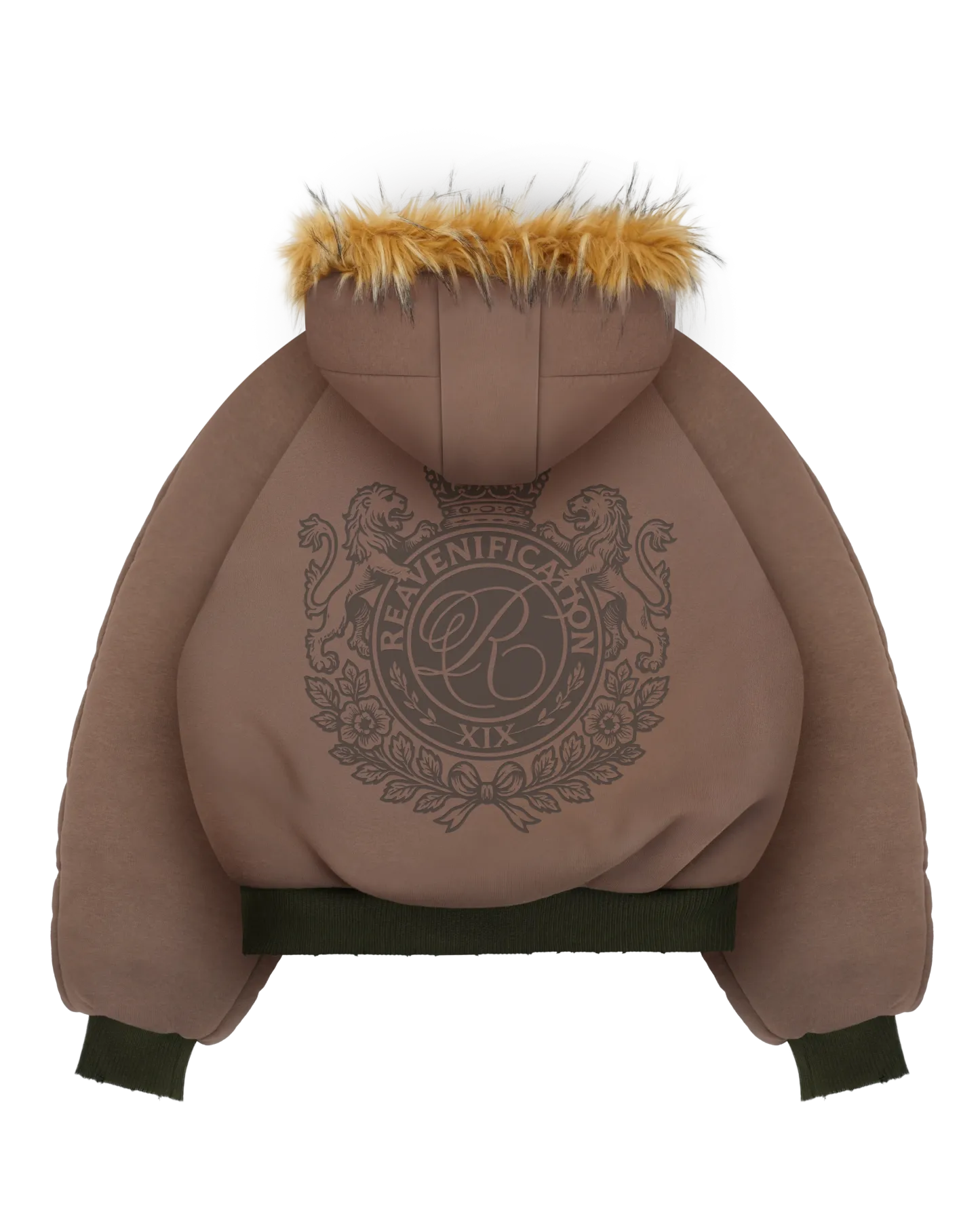 Fur Bomber Jacket-Fineriform