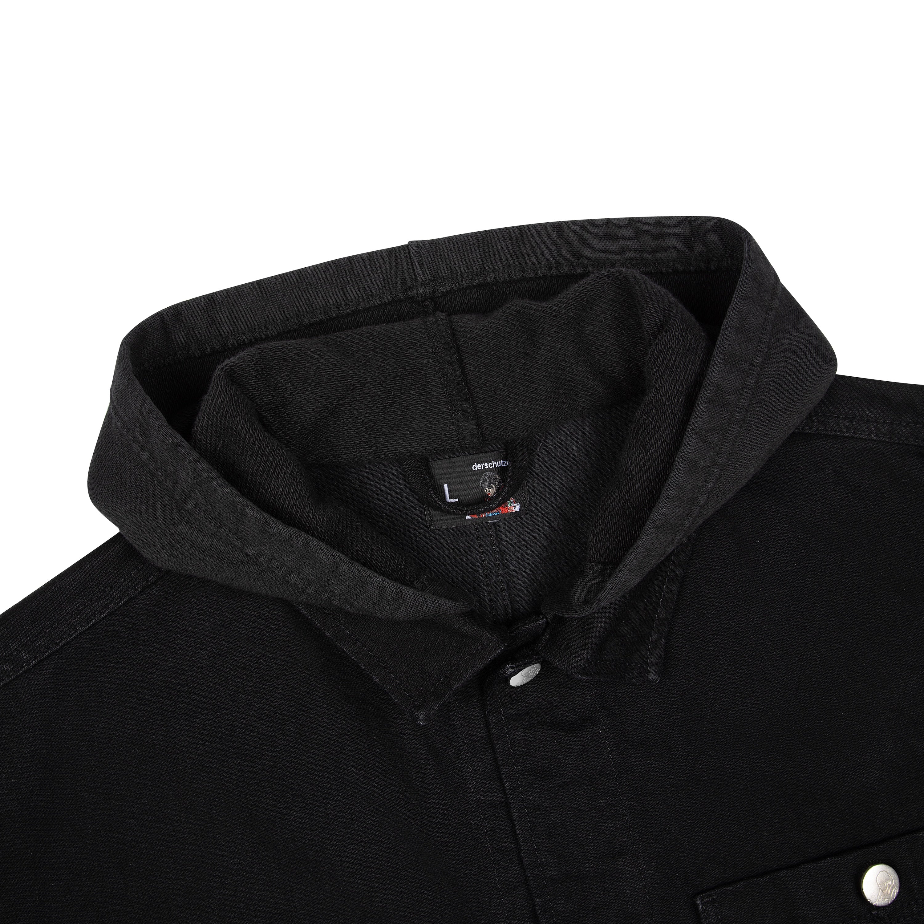 "yakuza" denim Jacket black-Fineriform