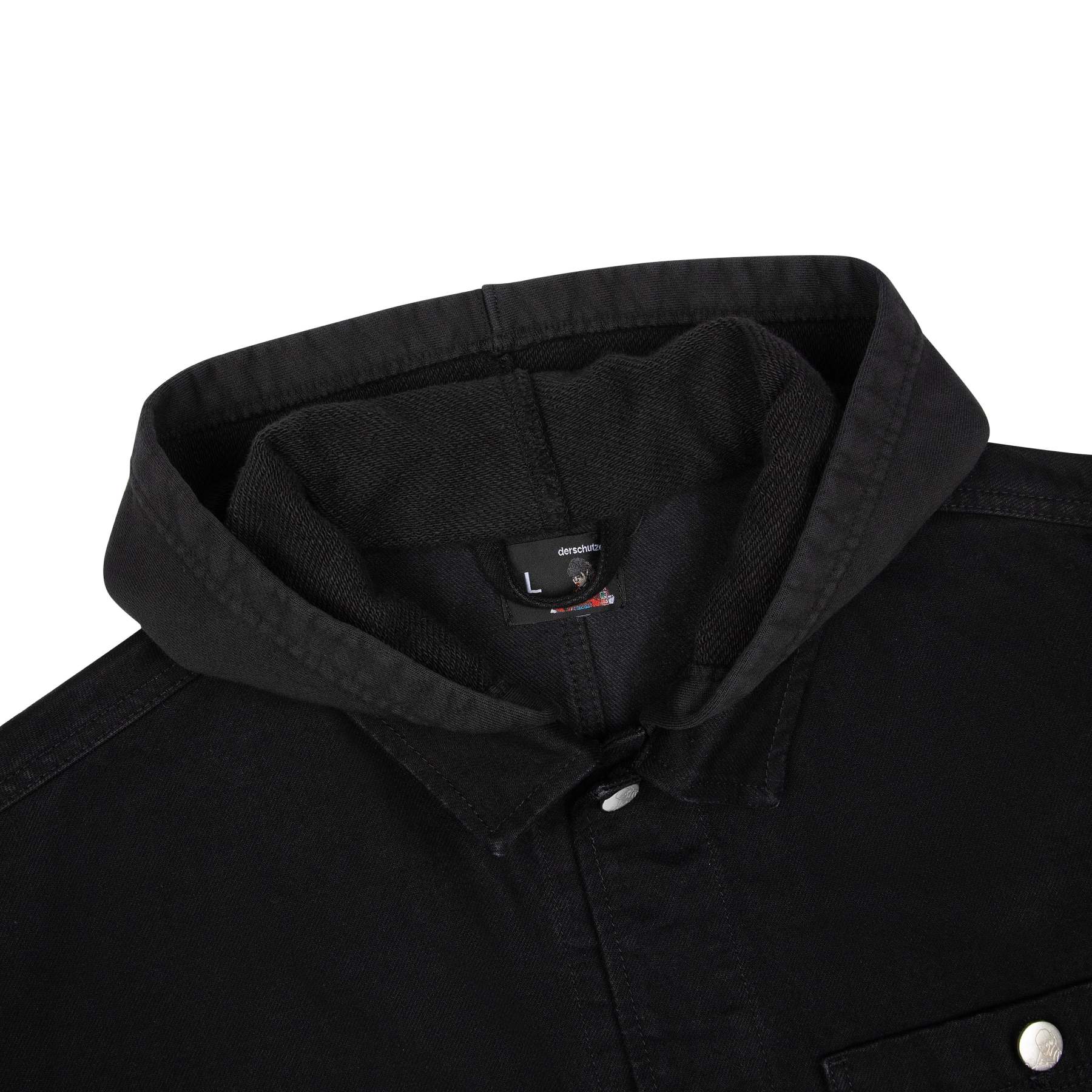 "yakuza" denim Jacket black-Fineriform
