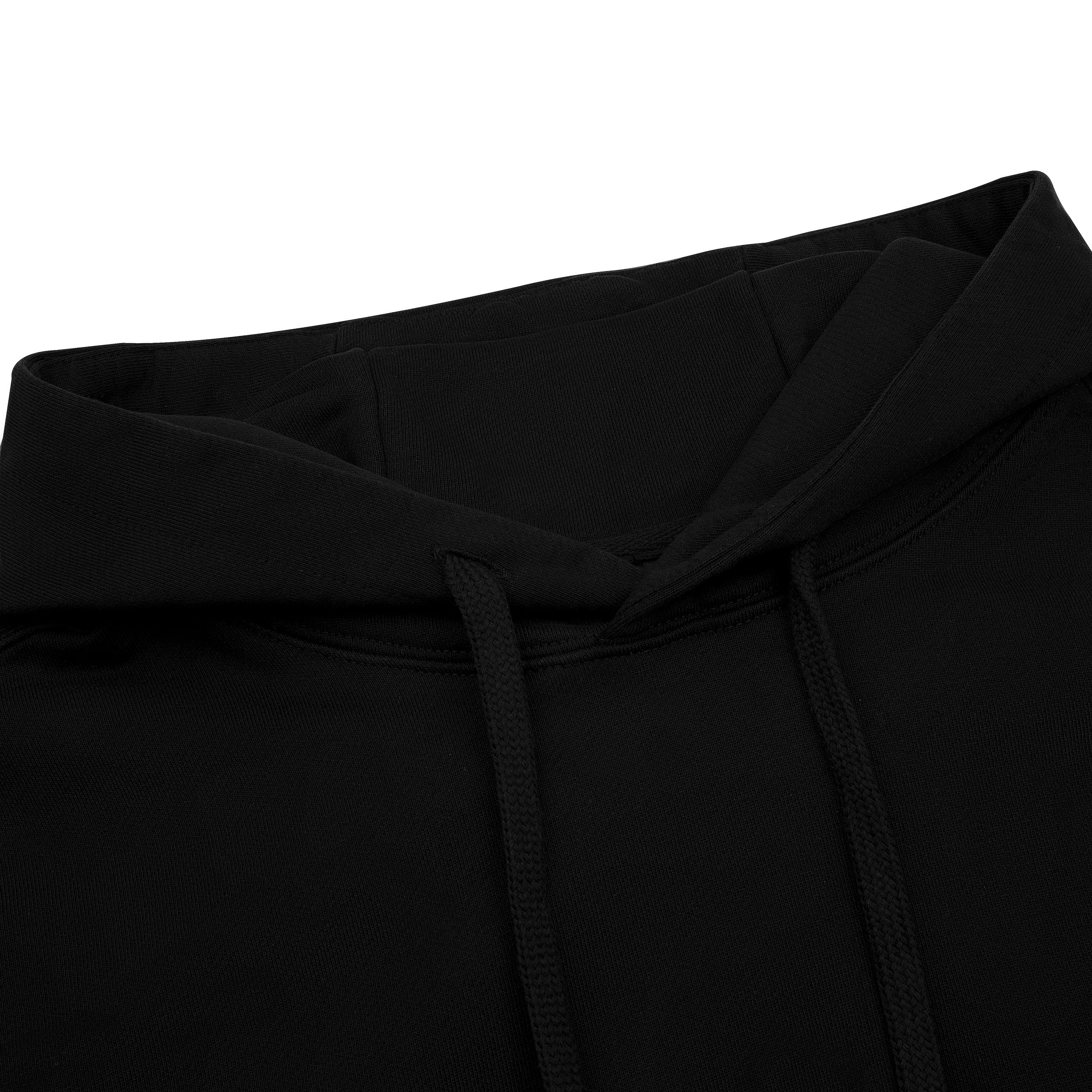 "sashiko" Hoodie black-Fineriform