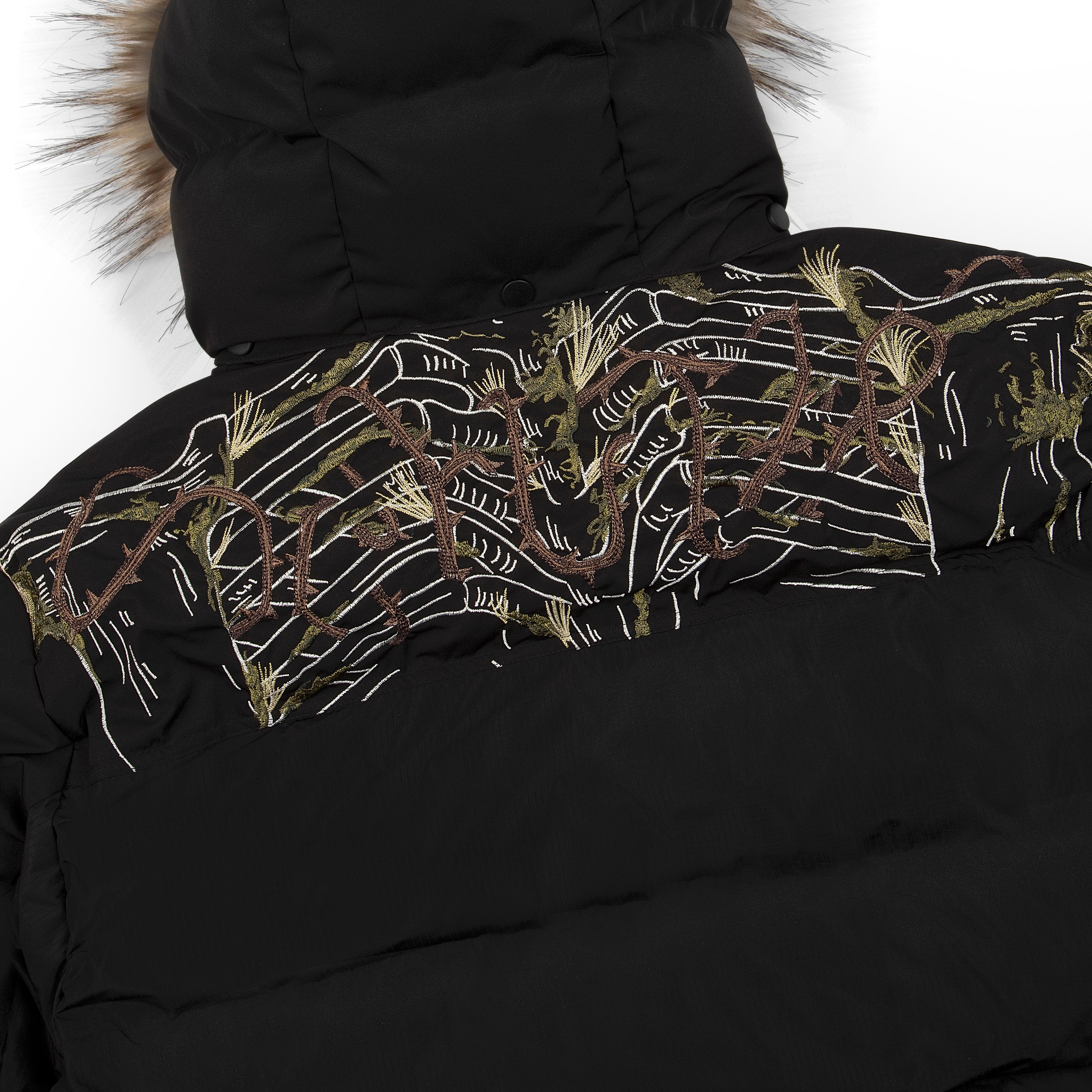 "void" Puffer black-Fineriform