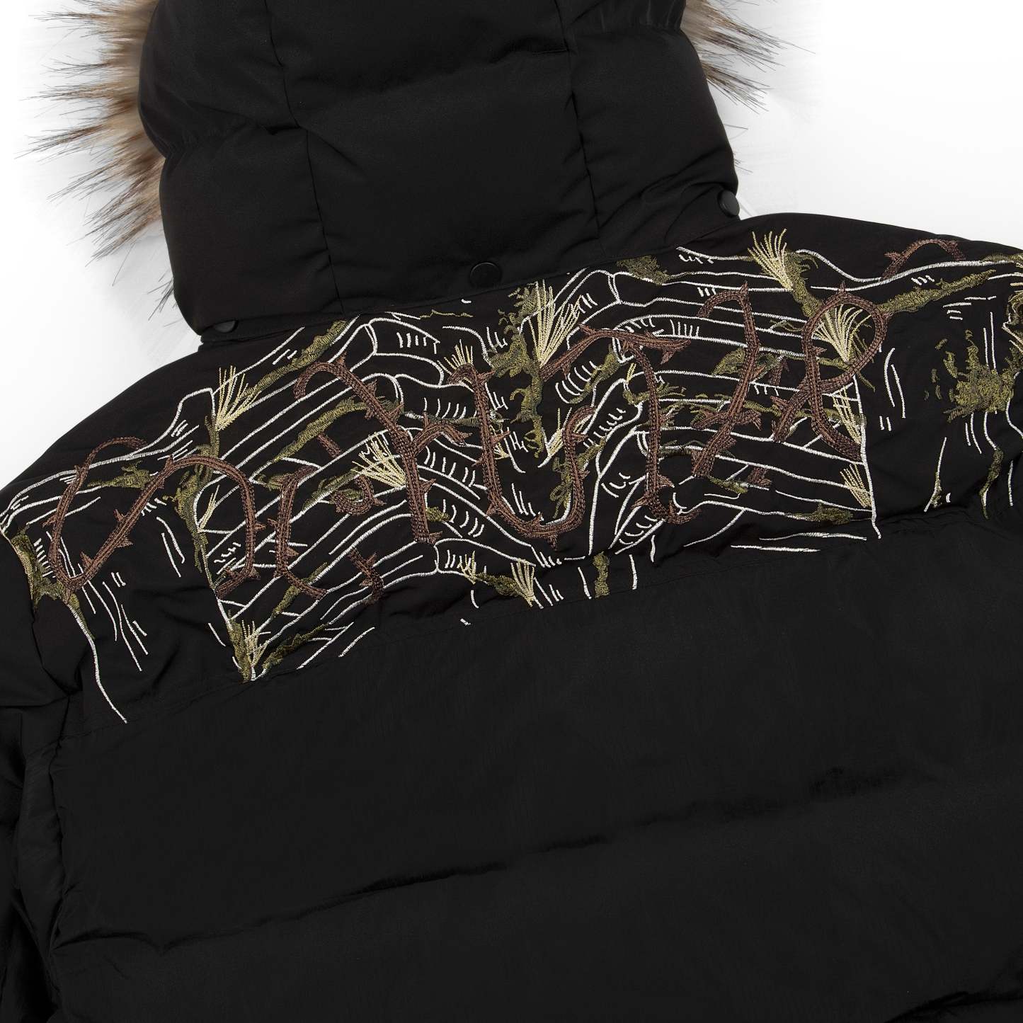 "void" Puffer black-Fineriform