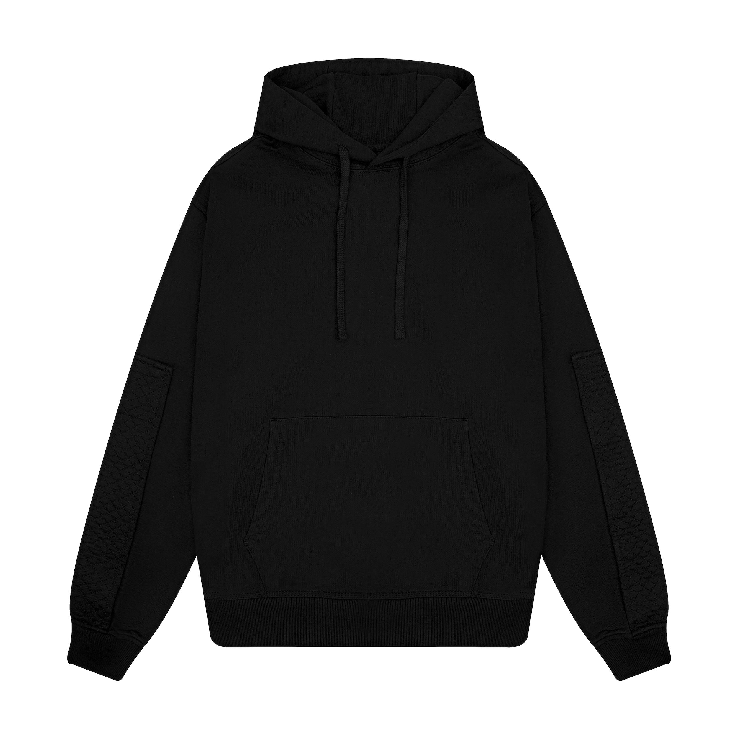 "sashiko" Hoodie black-Fineriform
