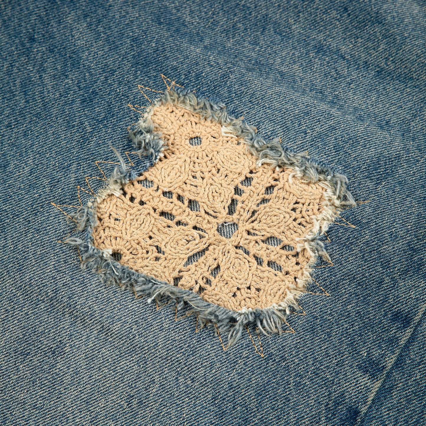 "lotus" Jorts indigo-Fineriform