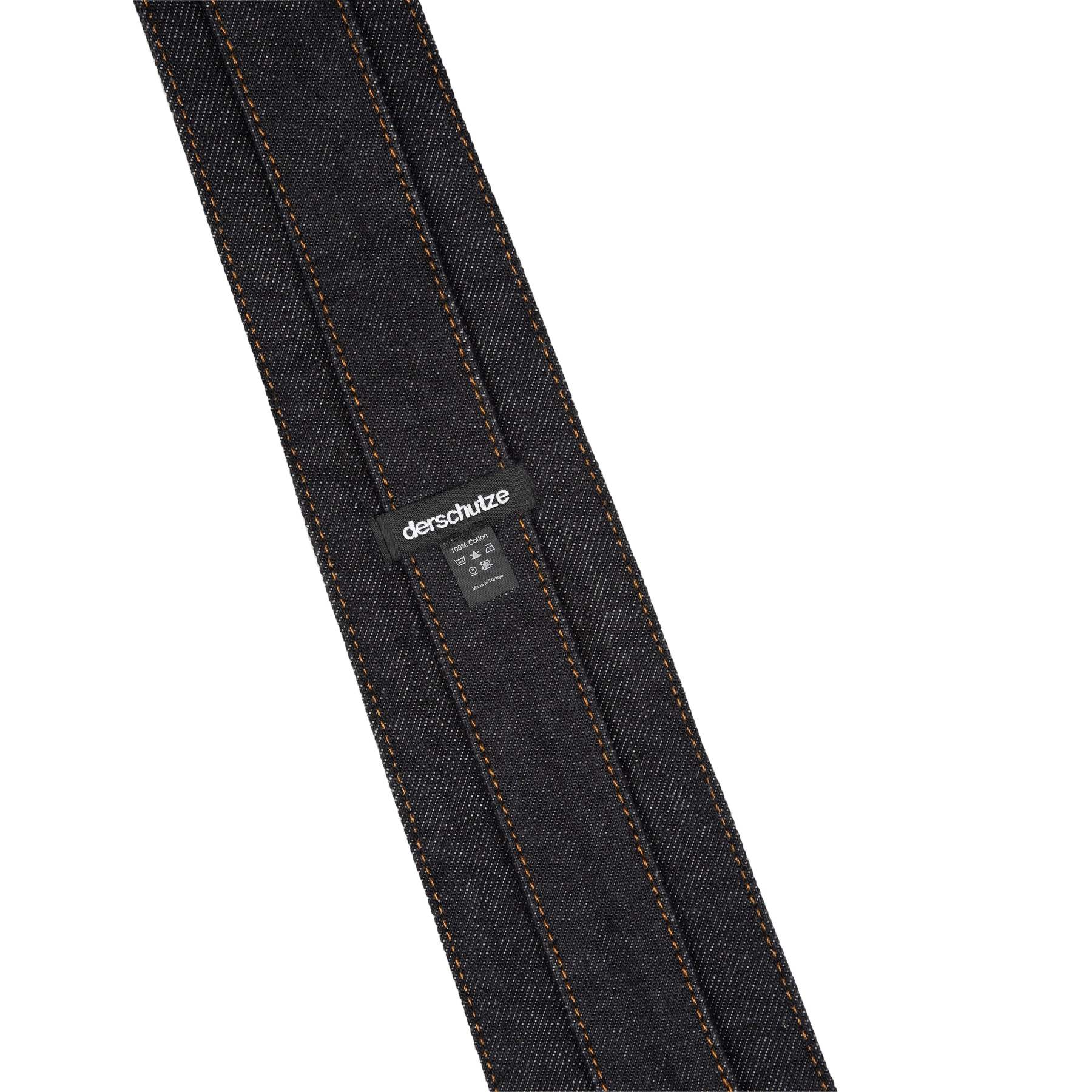 "yakuza" raw black denim tie-Fineriform