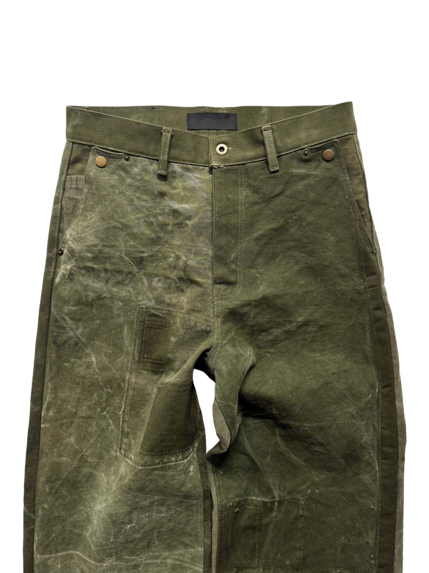 Vintage Patchwork Cargo Pants-Fineriform