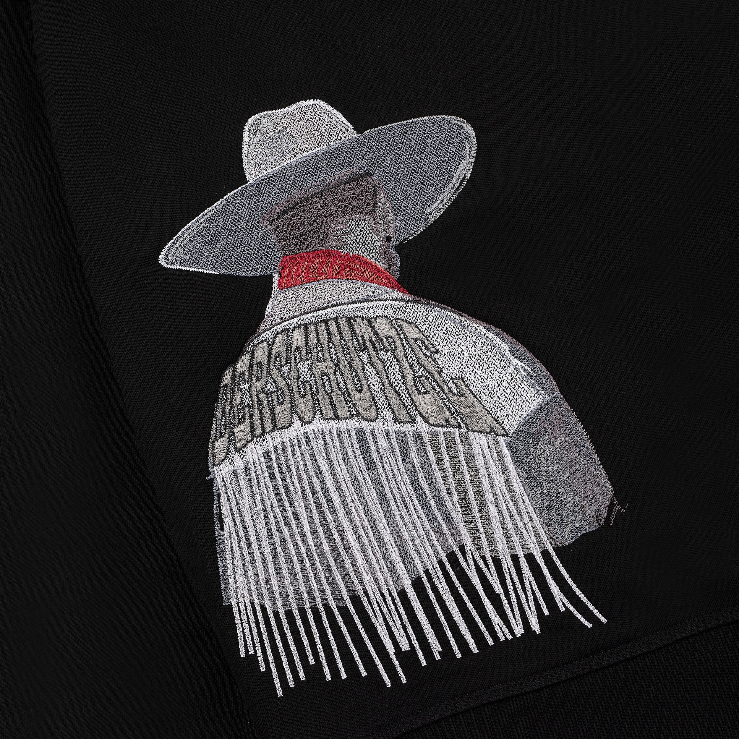 "western" Hoodie black-Fineriform