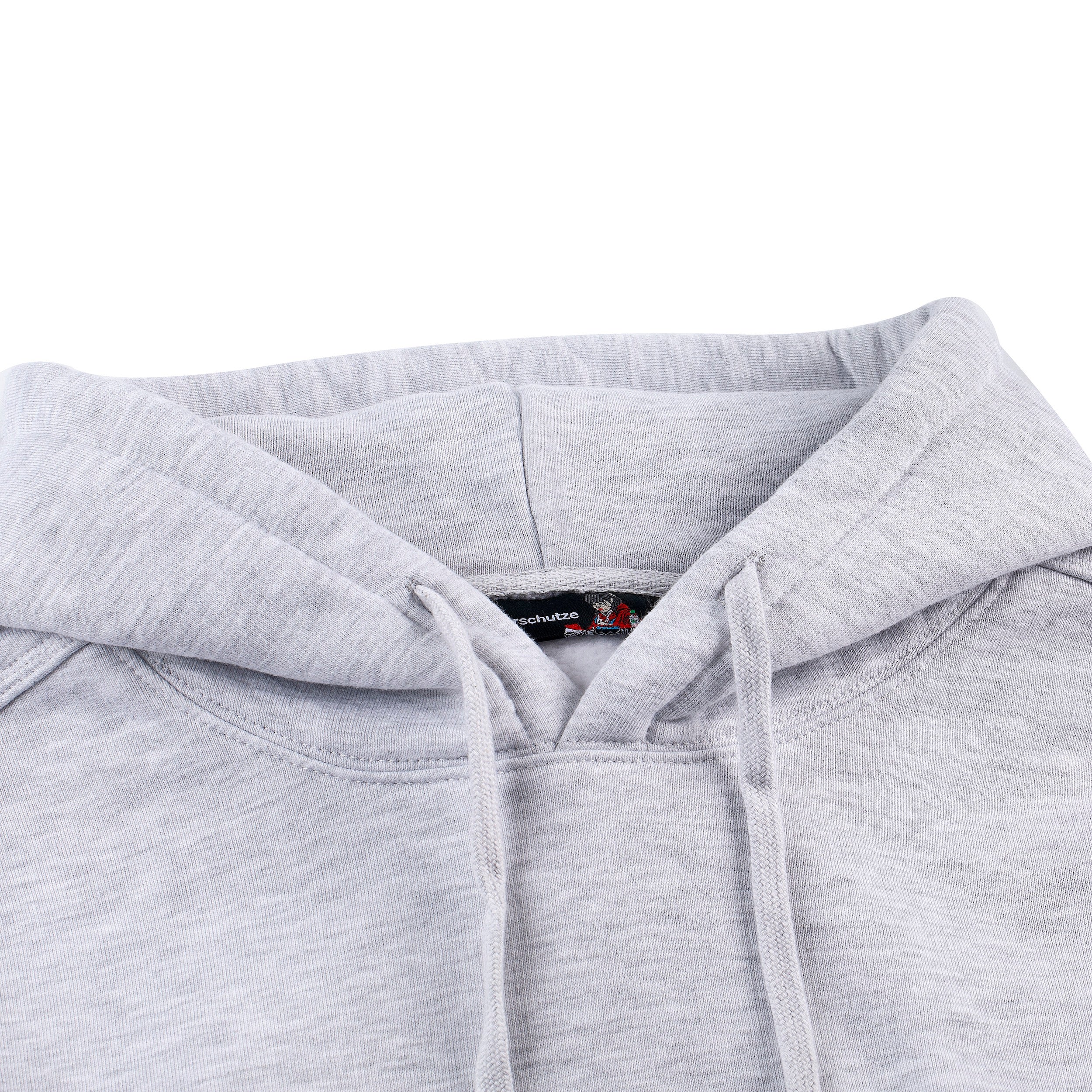 "origami" Hoodie grey melange-Fineriform