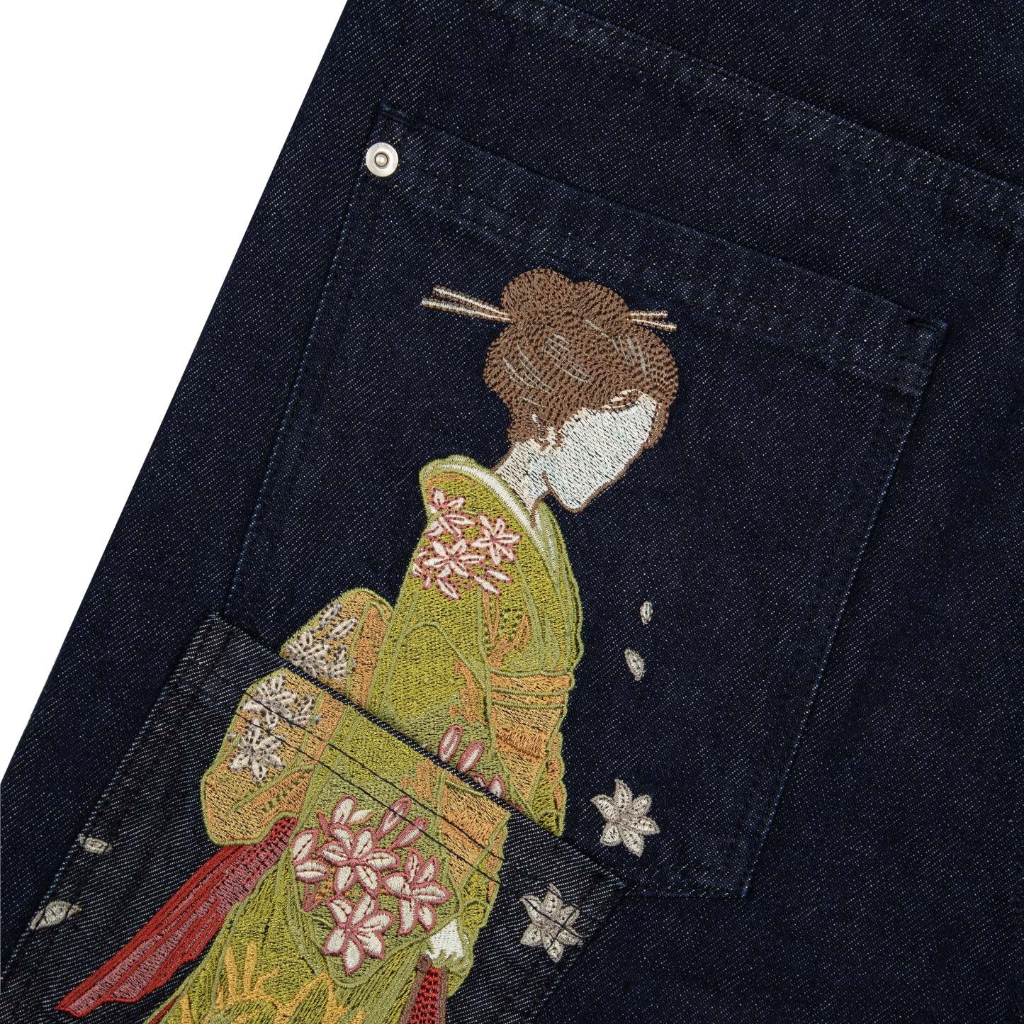 "yakuza" indigo raw Denim-Fineriform