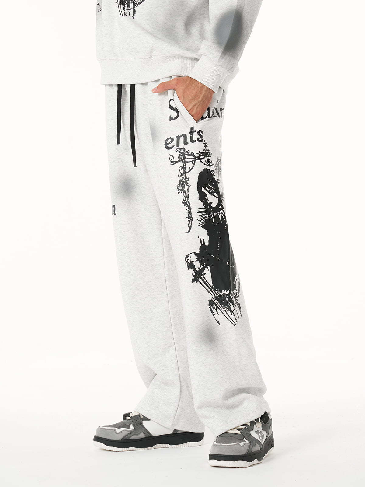 Supermade × Mortemartt Graphic Hooded Jacket- 2279-Fineriform