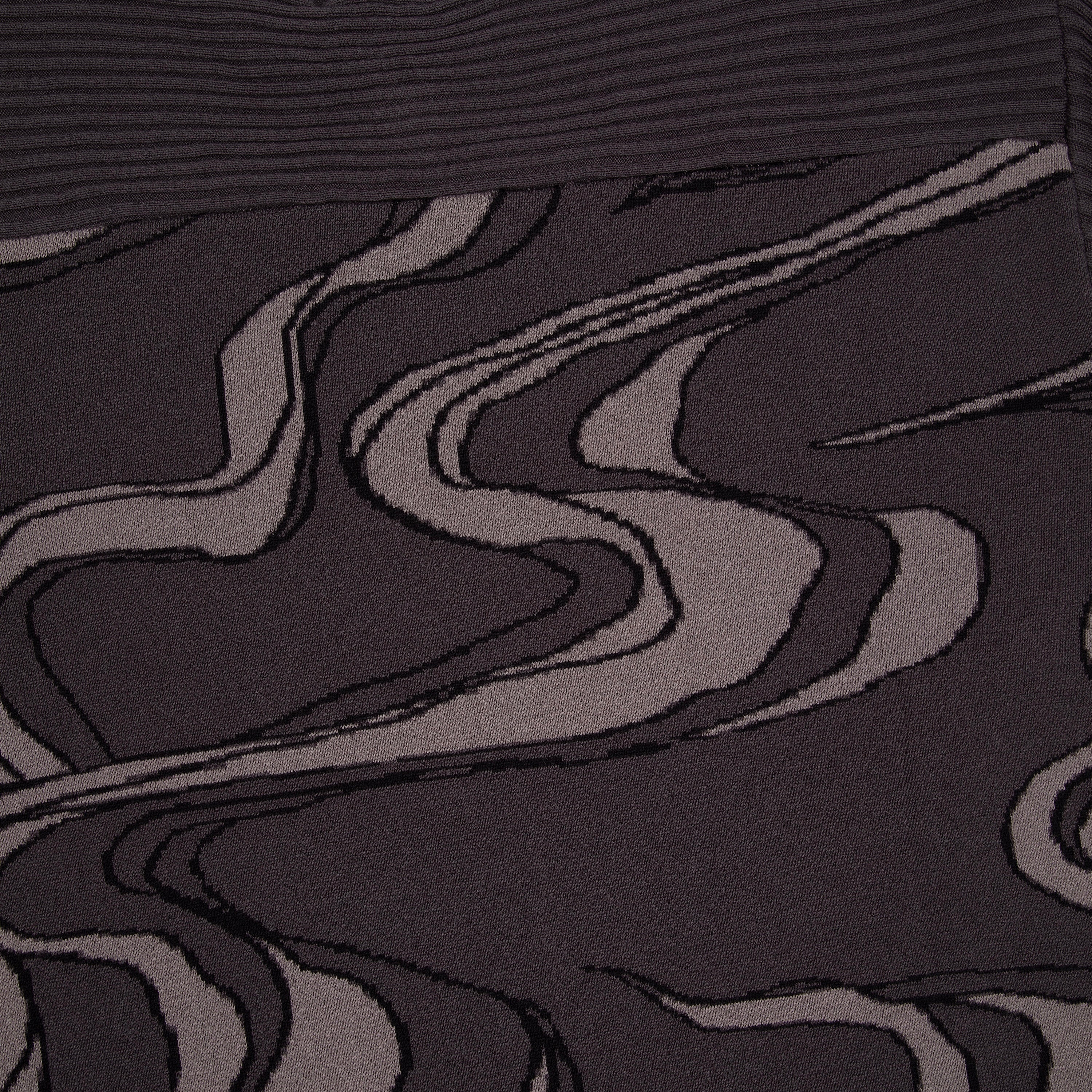 "yakuza" Layered knitted Jersey-Fineriform