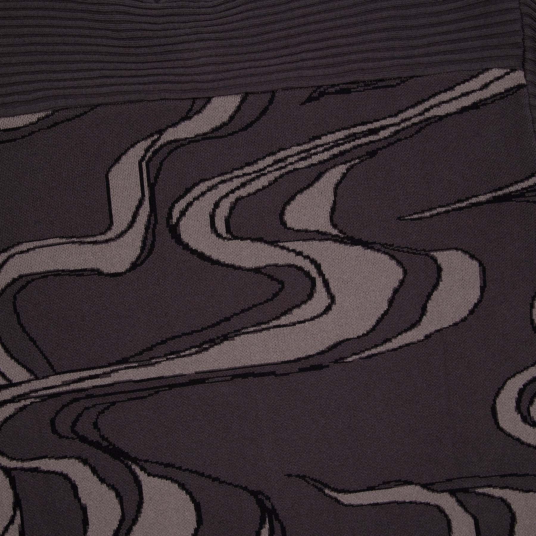 "yakuza" Layered knitted Jersey-Fineriform