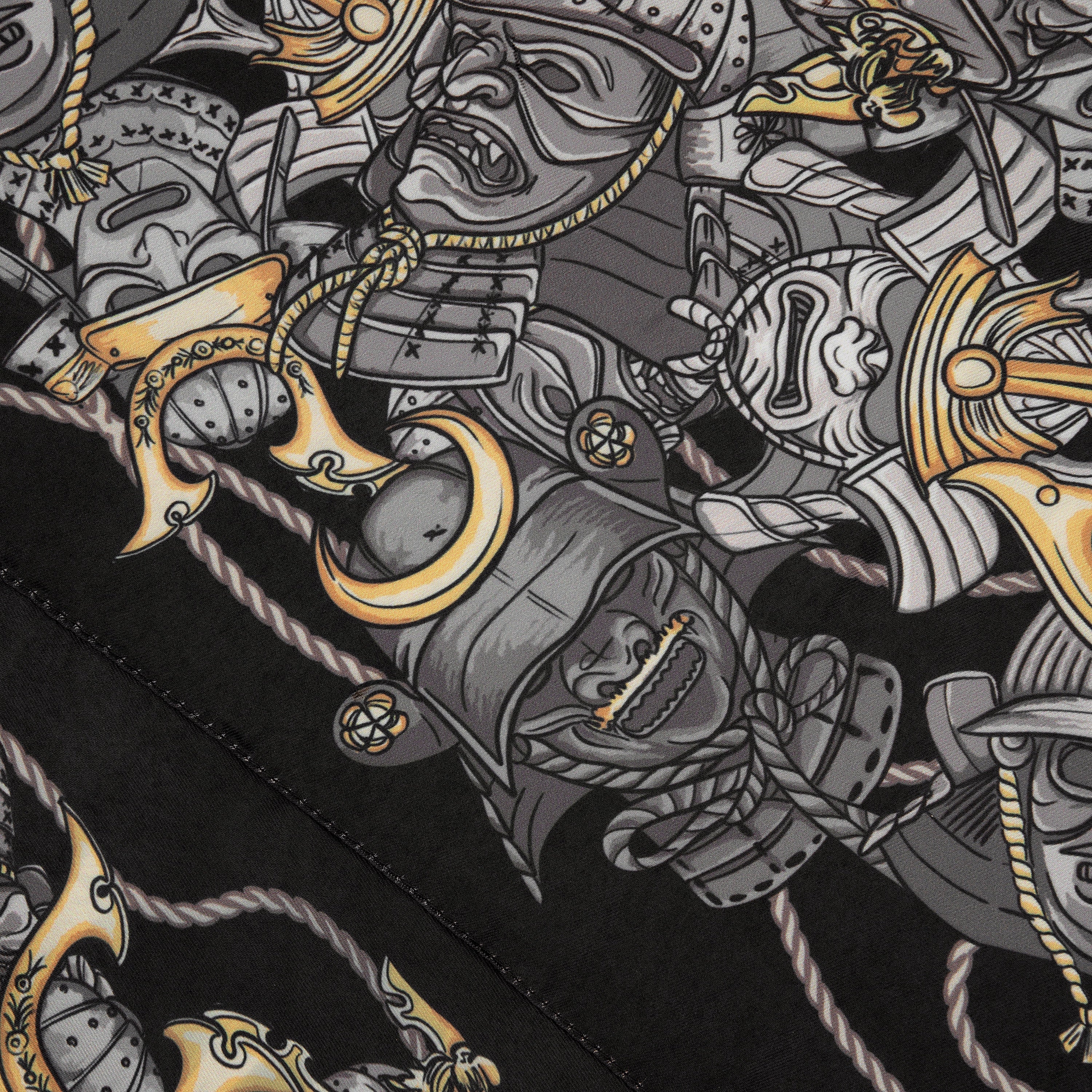"yakuza"scarf black-Fineriform