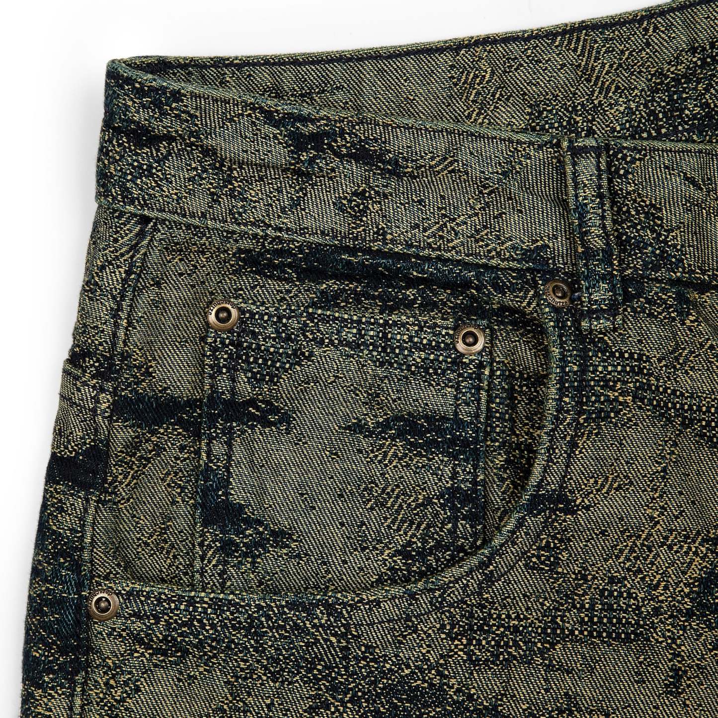 "NYC to RIO" camo Denim-Fineriform