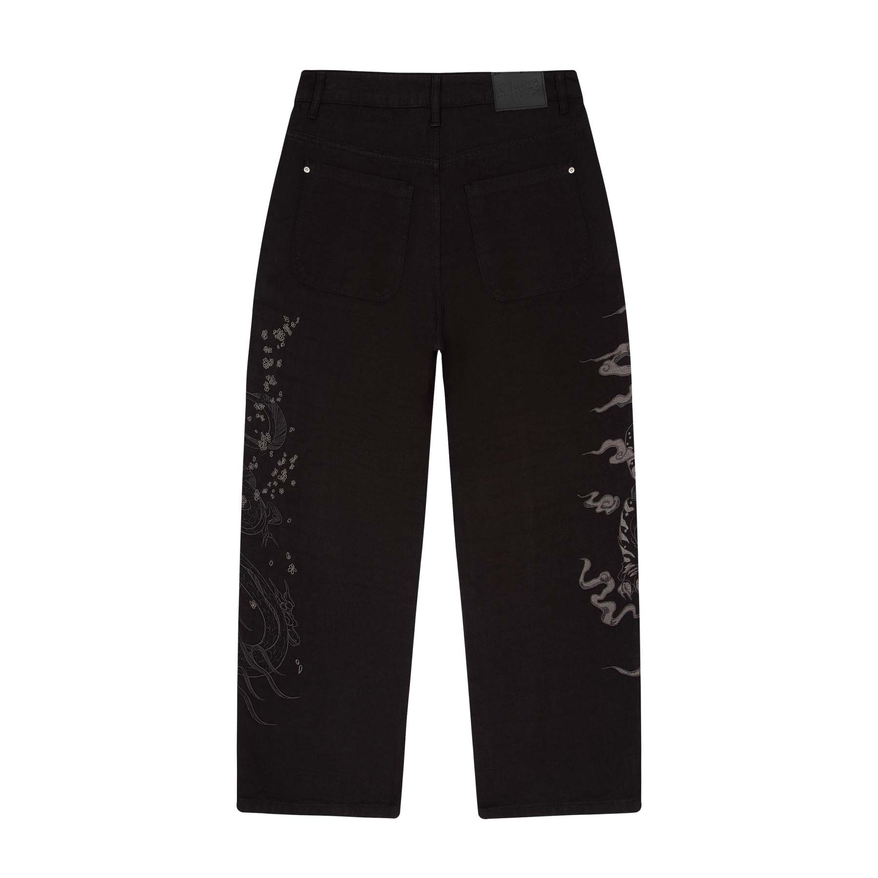 "yakuza" Denim black 01-Fineriform