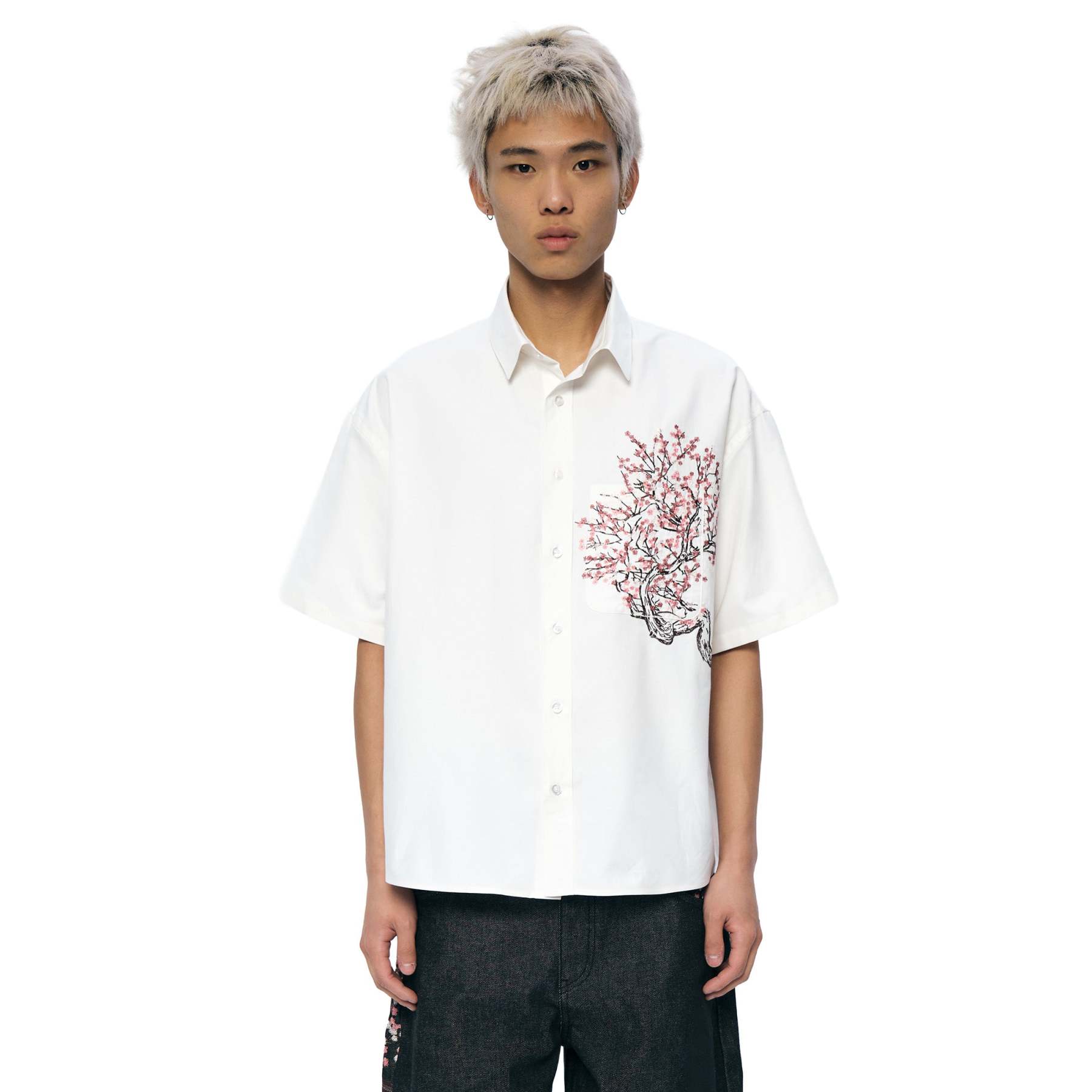 "blossom v2" Shirt creme-Fineriform