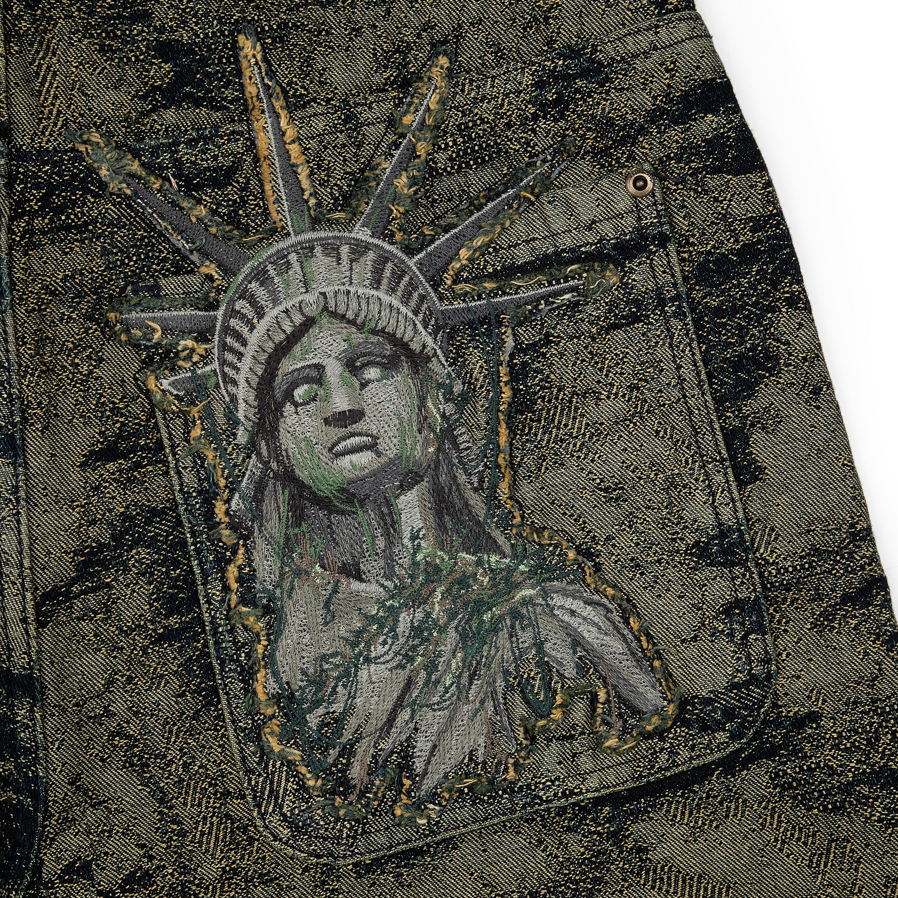 "NYC to RIO" camo Denim-Fineriform