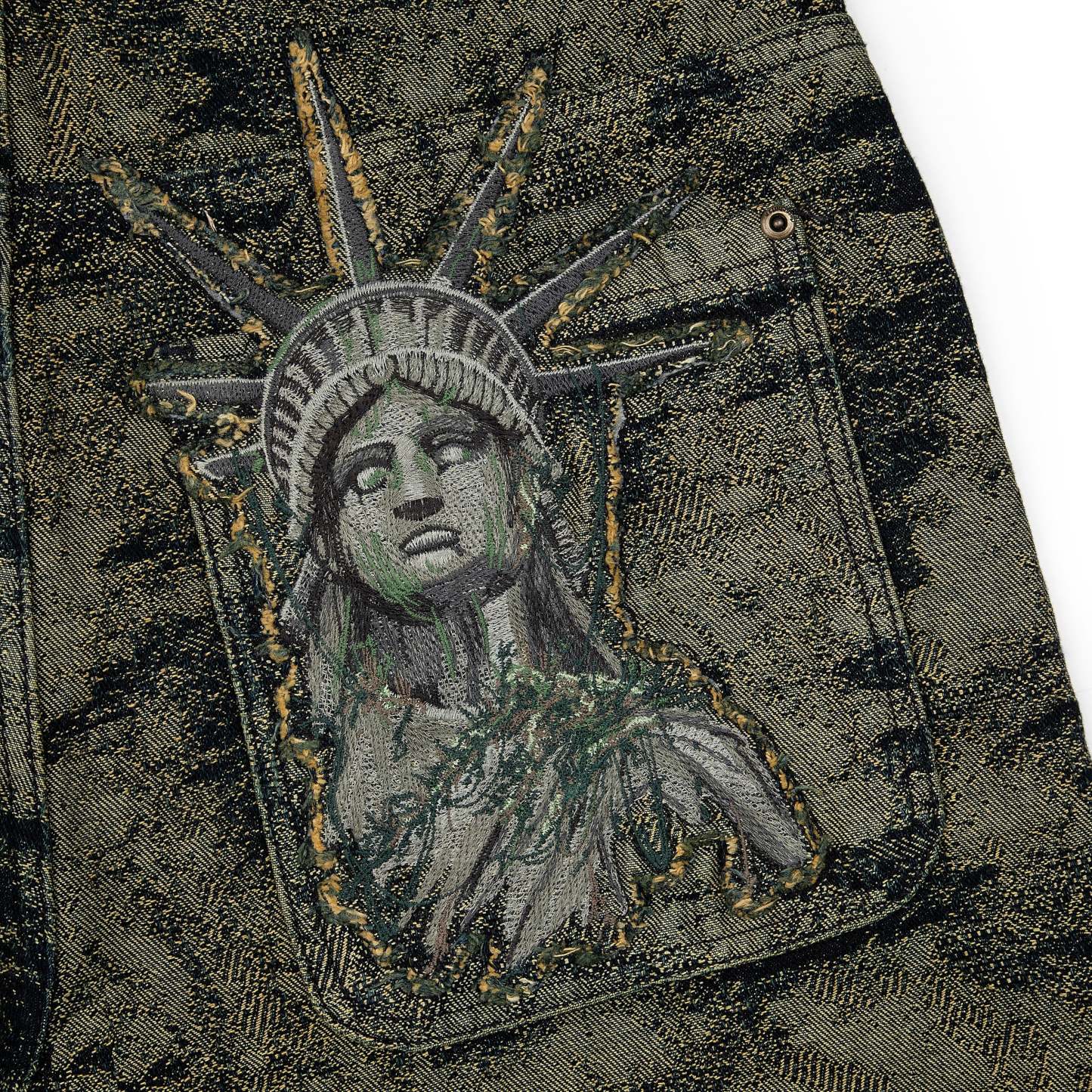 "NYC to RIO" camo Denim-Fineriform