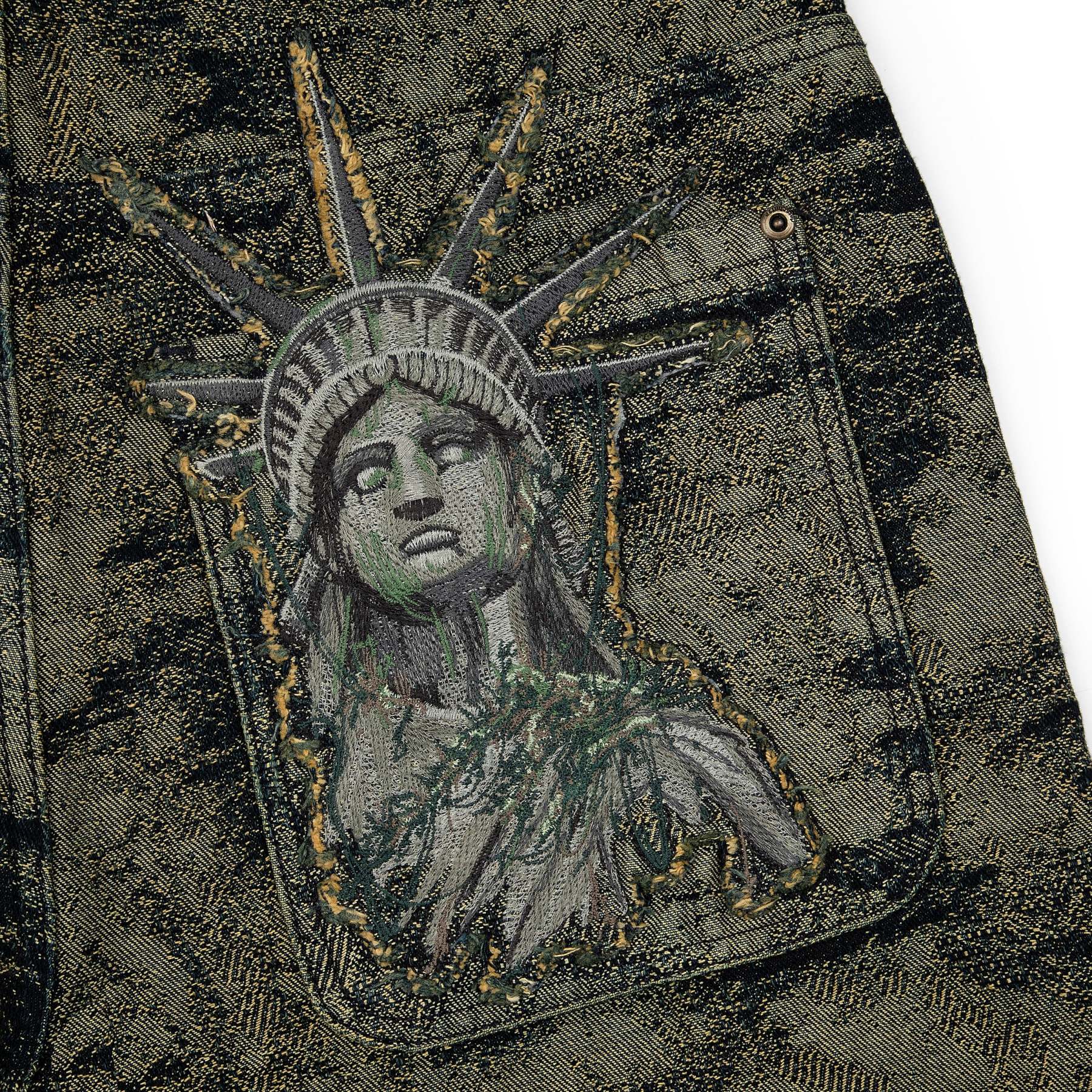 "NYC to RIO" camo Denim-Fineriform