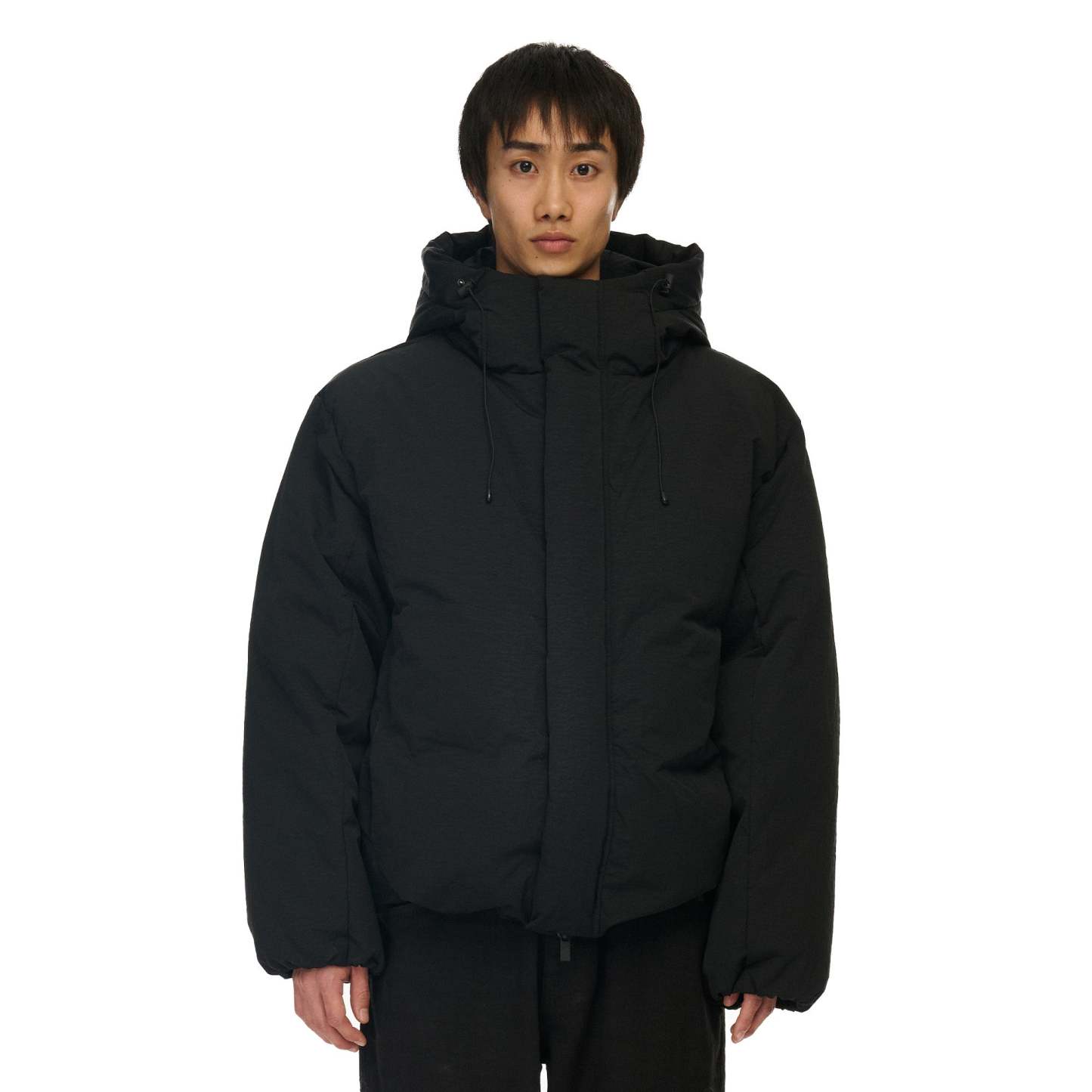 "yakuza" down Puffer jacket black-Fineriform