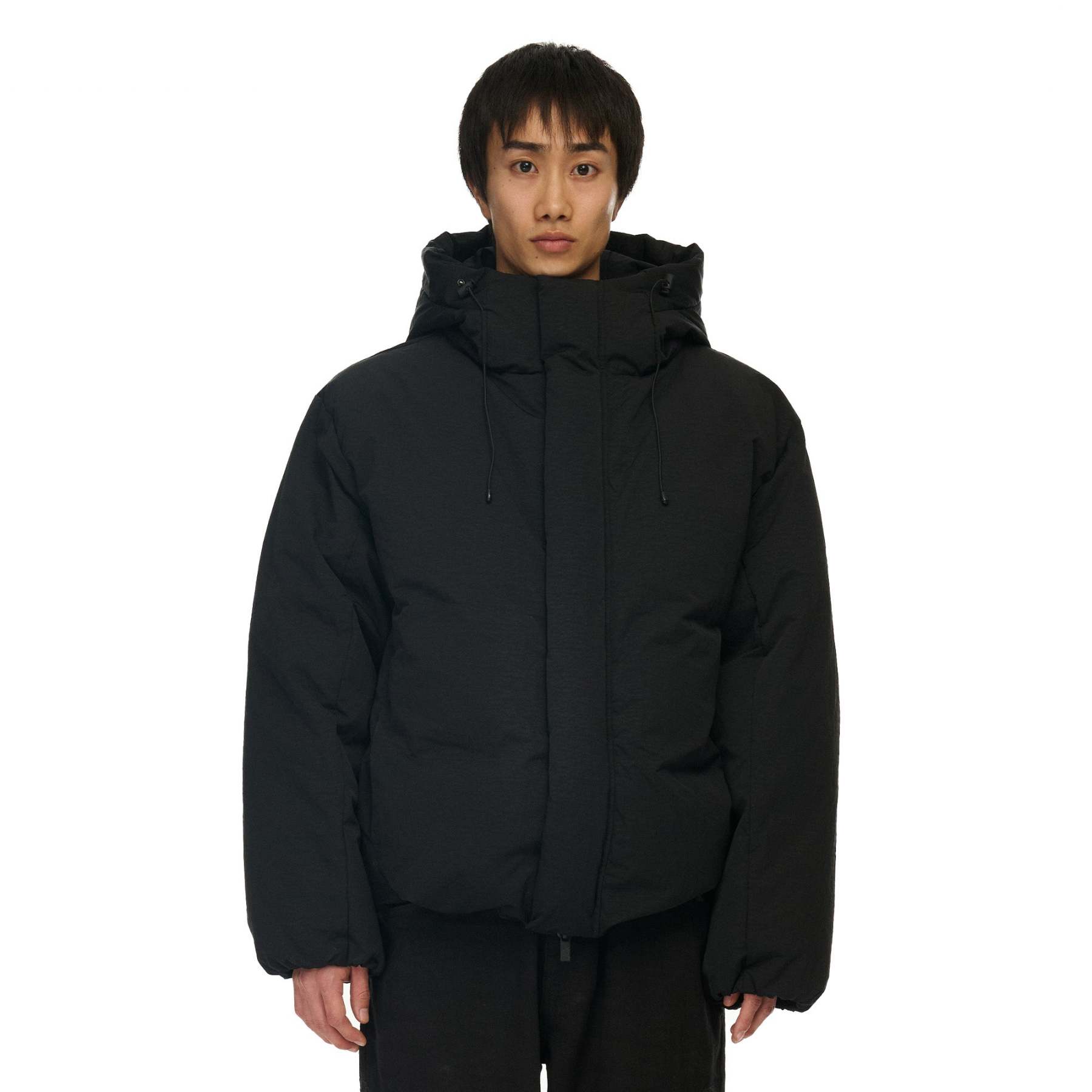 "yakuza" down Puffer jacket black-Fineriform