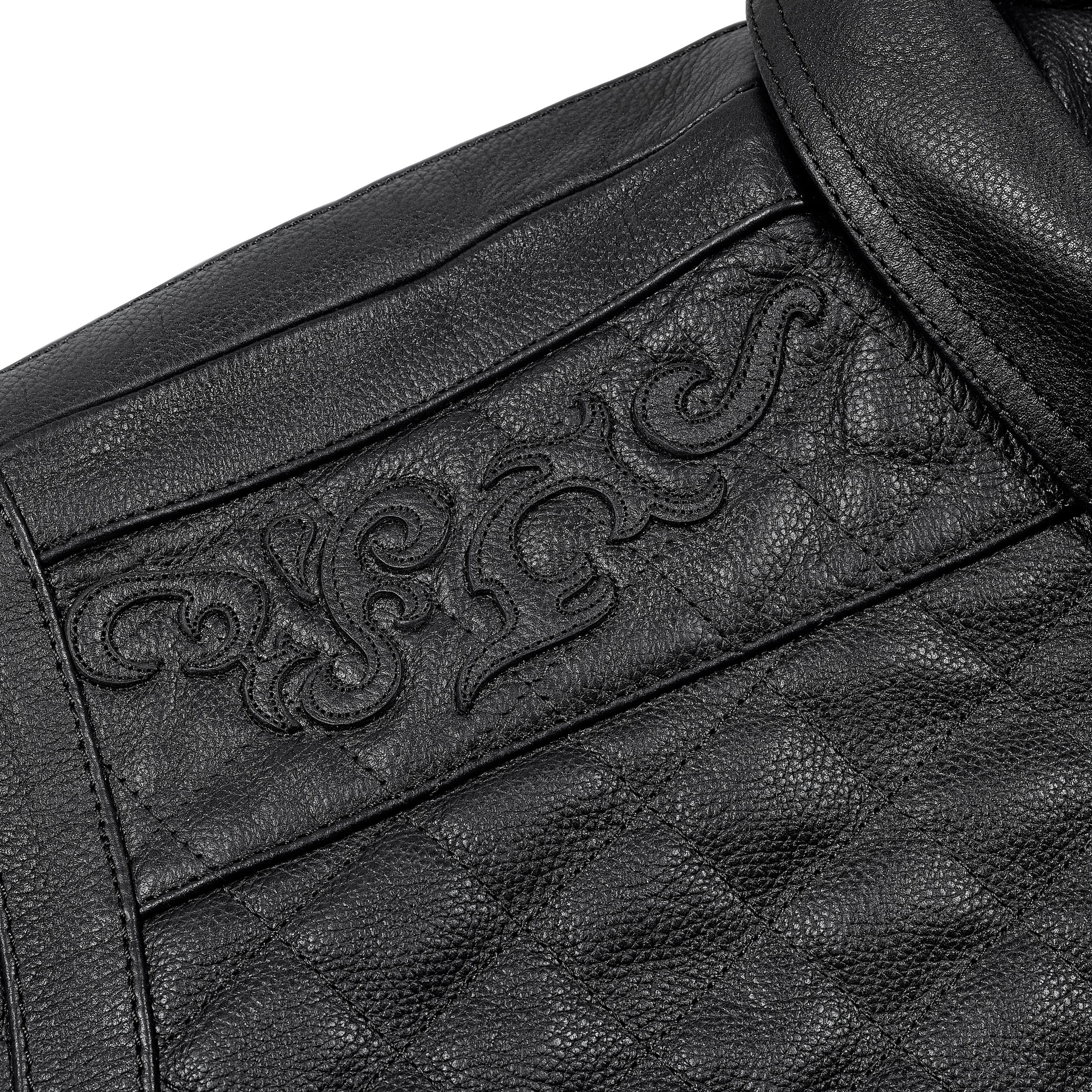 "western" leather Jacket-Fineriform