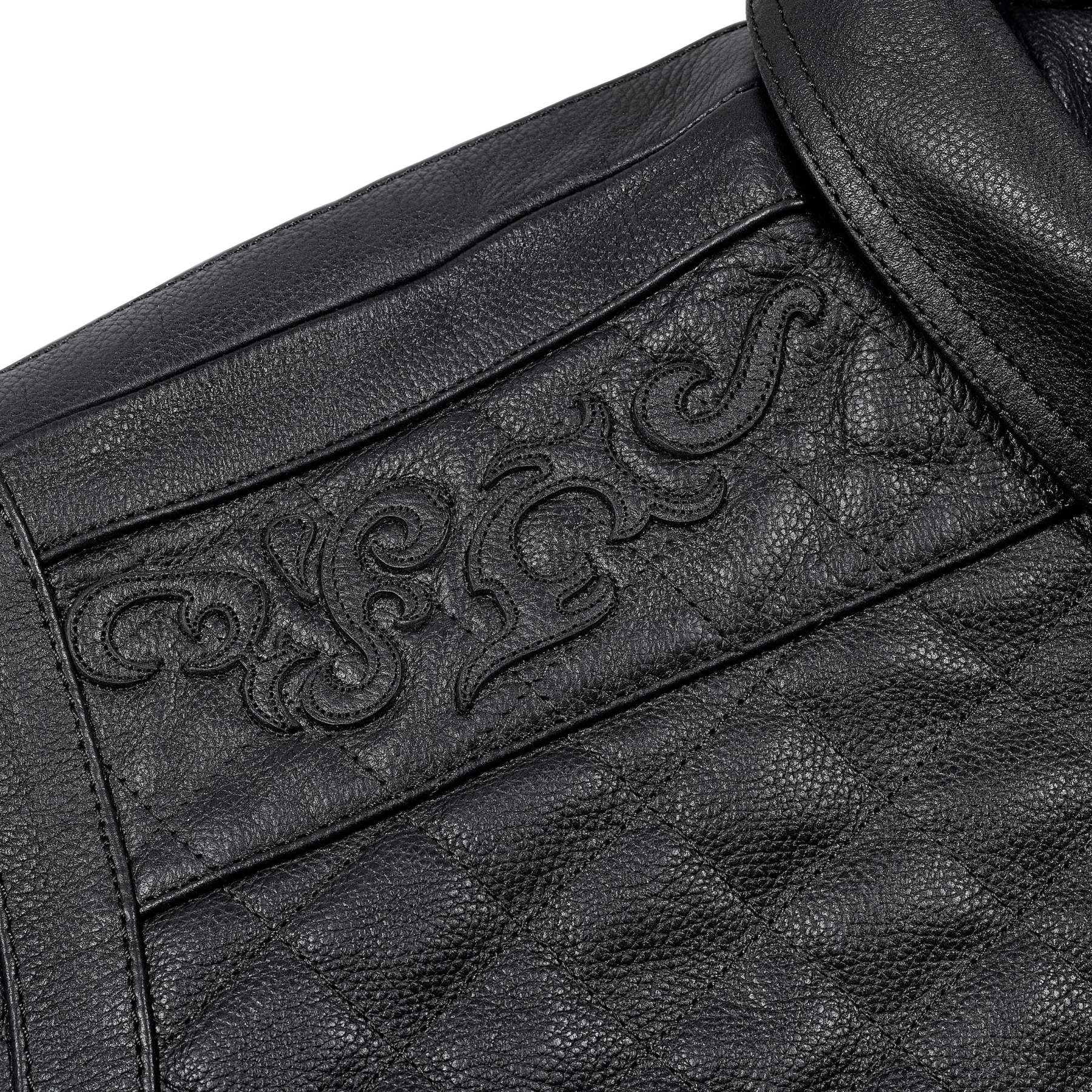 "western" leather Jacket-Fineriform