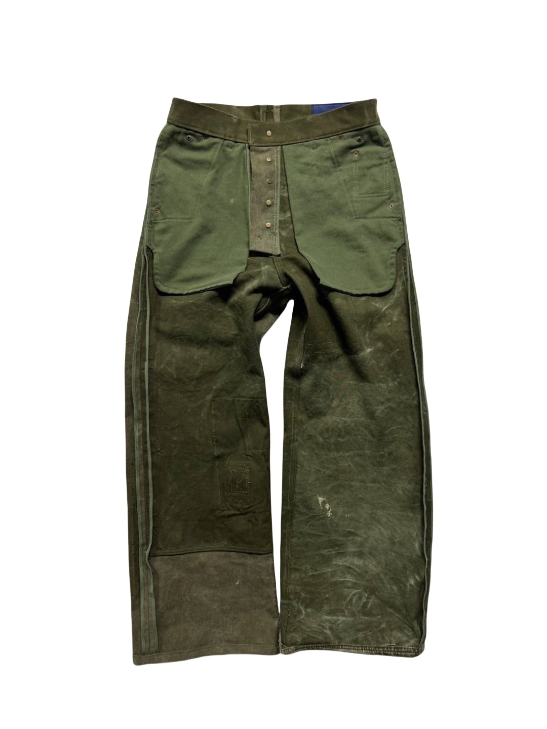 Vintage Patchwork Cargo Pants-Fineriform