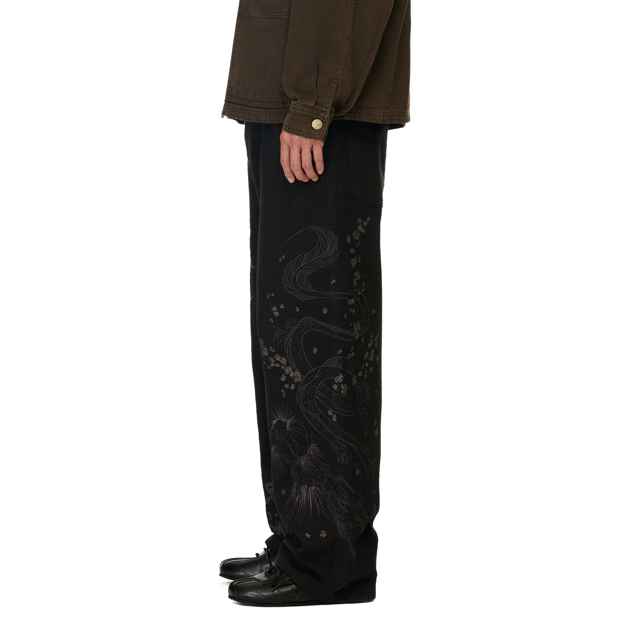 "yakuza" Denim black 01-Fineriform