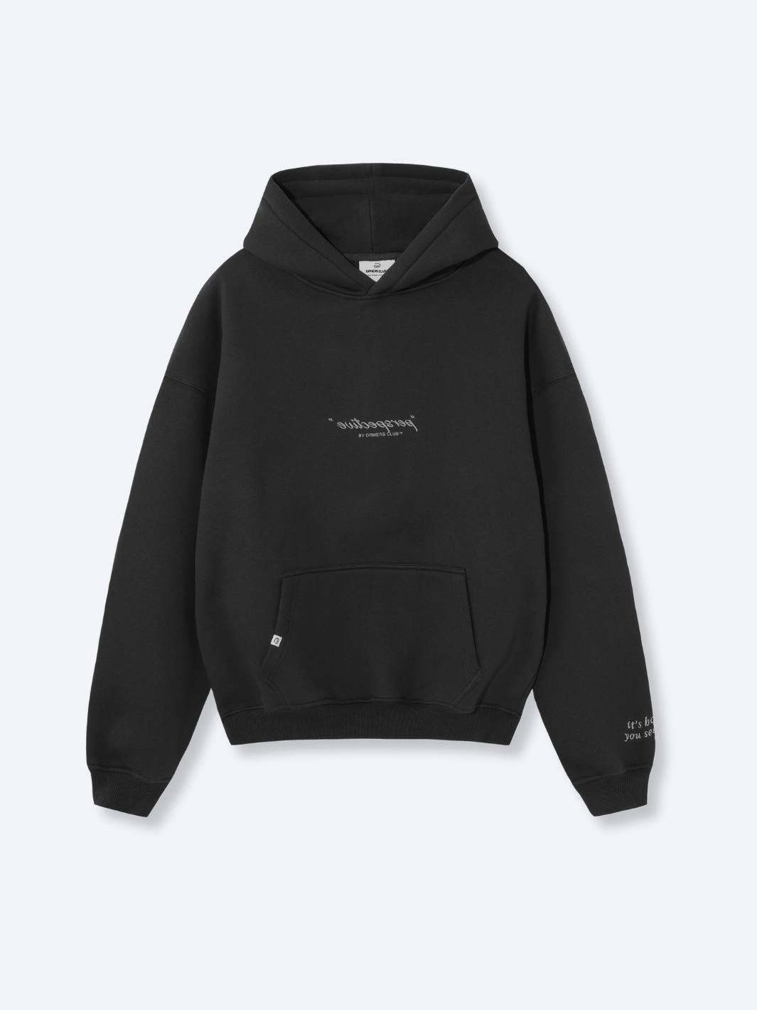 PERSPECTIVE HOODIE - FADED BLACK-Fineriform