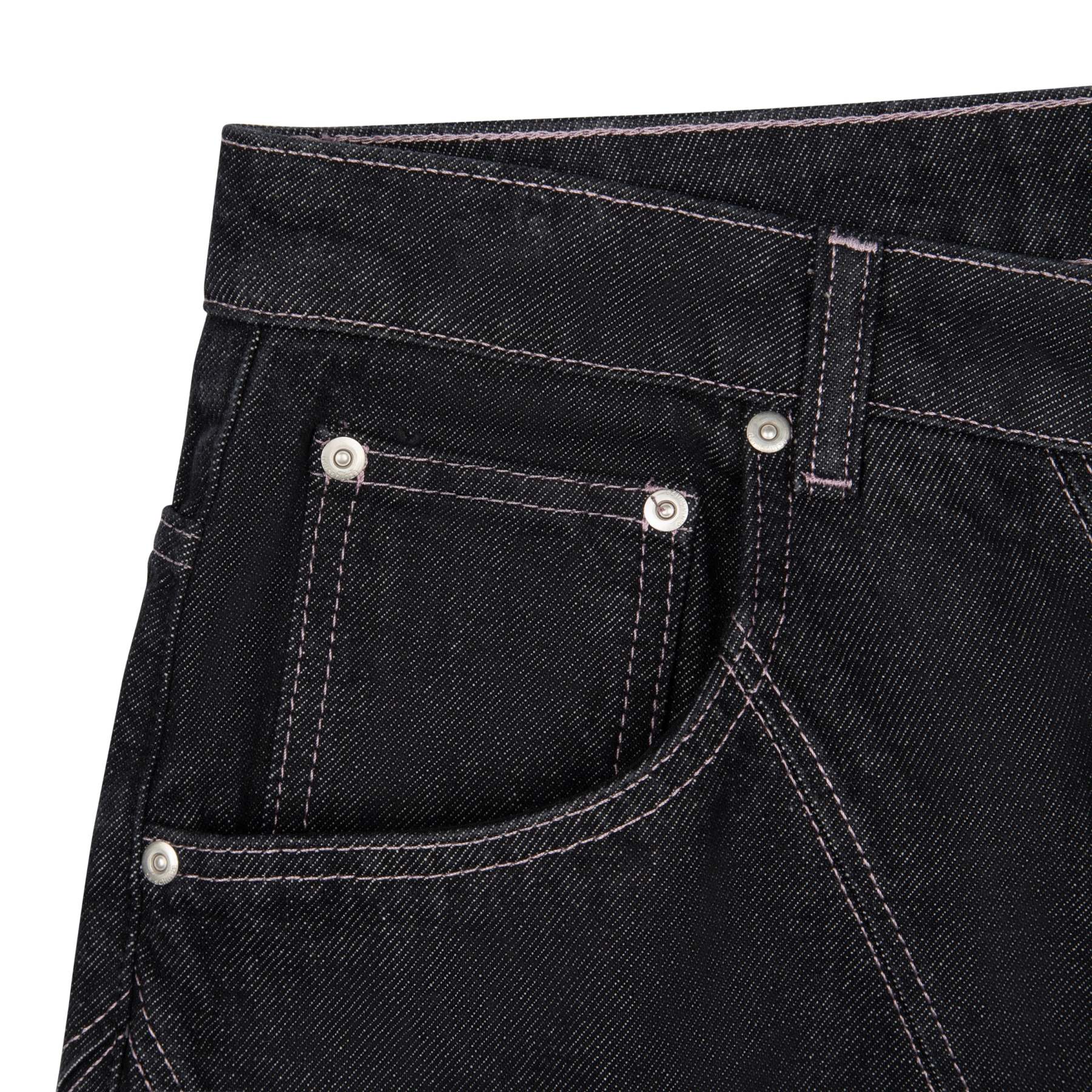 "yakuza" raw Denim black 03-Fineriform