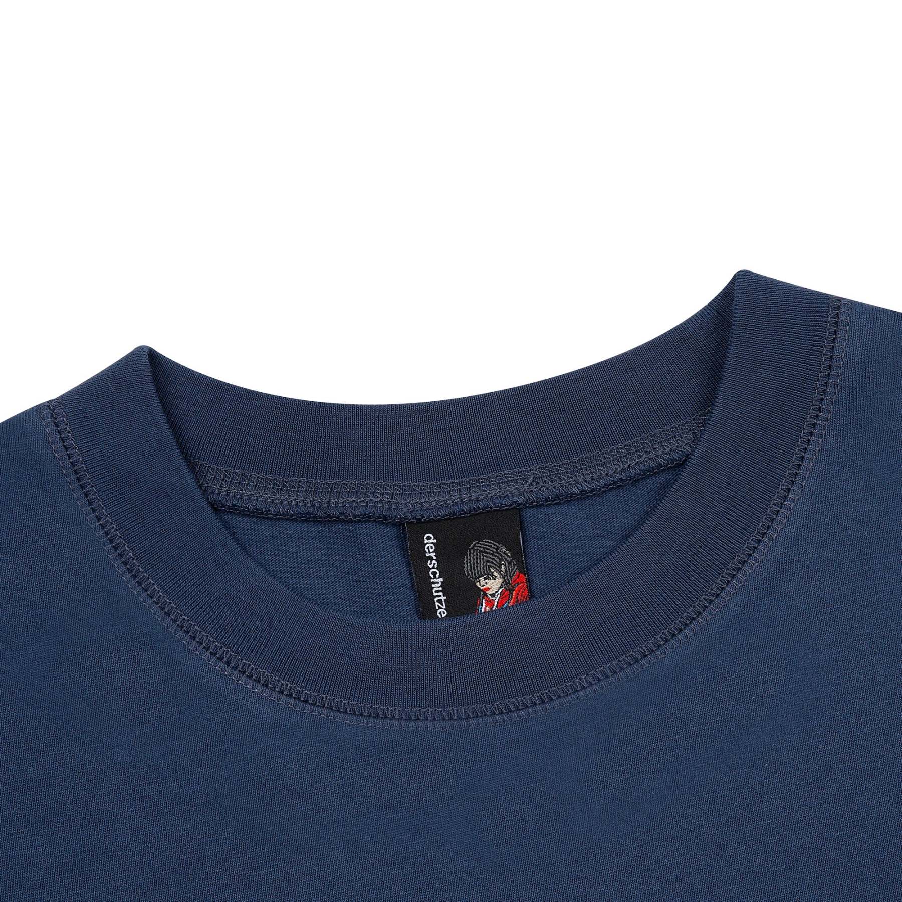 "mosaic" T Shirt navy-Fineriform