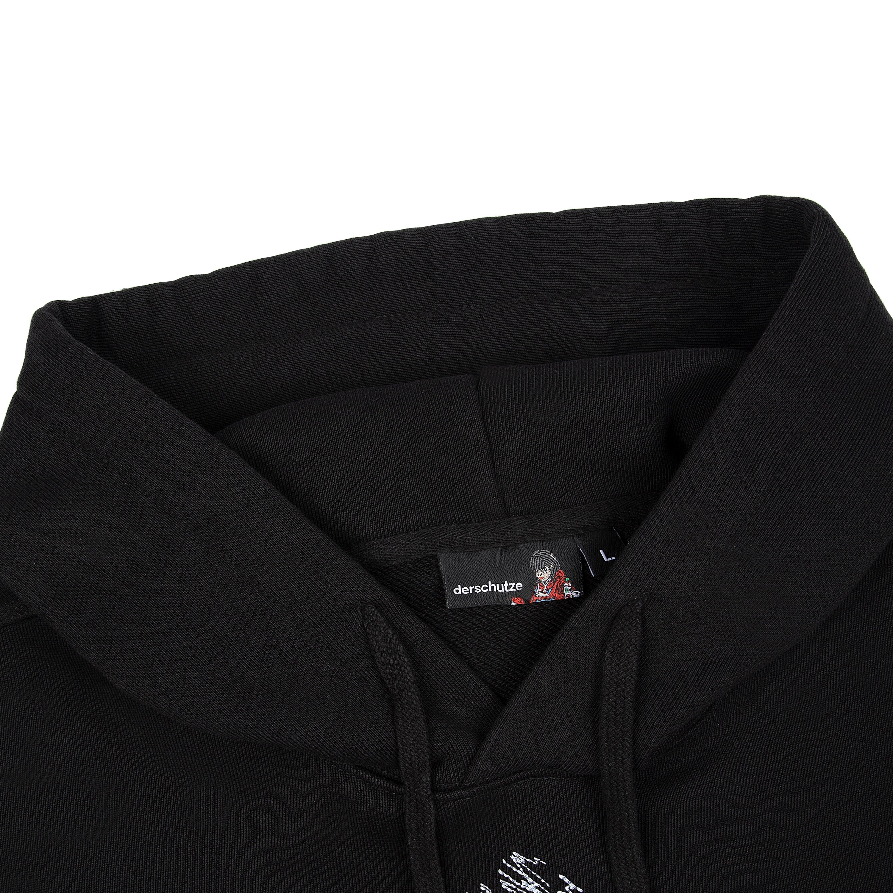 "aziza" Hoodie black-Fineriform