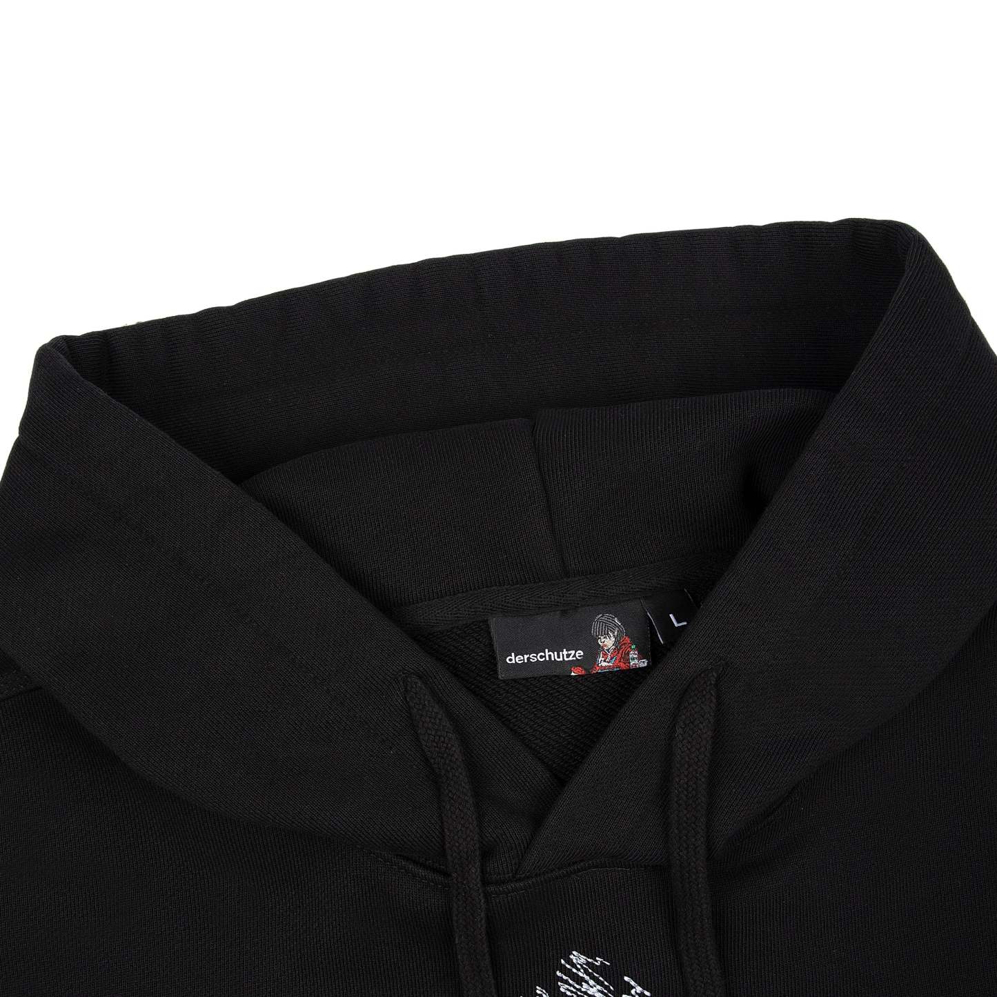 "aziza" Hoodie black-Fineriform