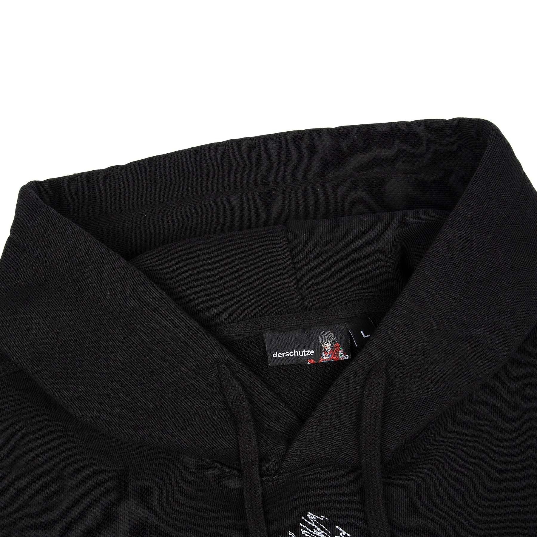 "aziza" Hoodie black-Fineriform