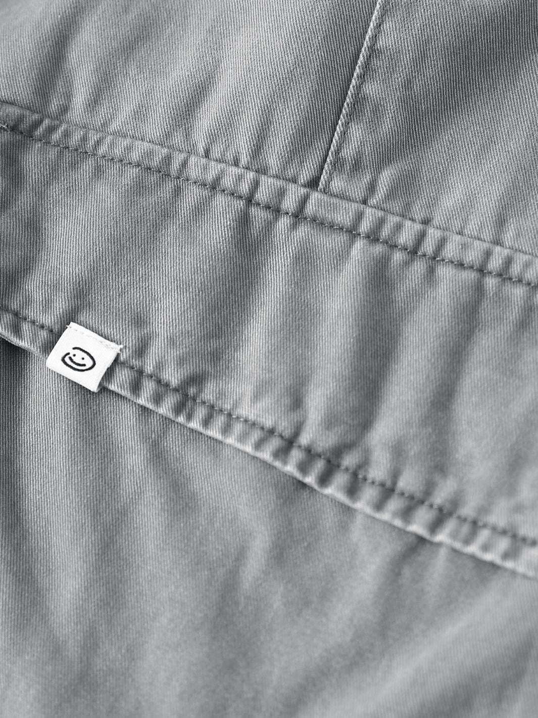 SMILEY LOGO PARACHUTE PANTS - SAGE-Fineriform