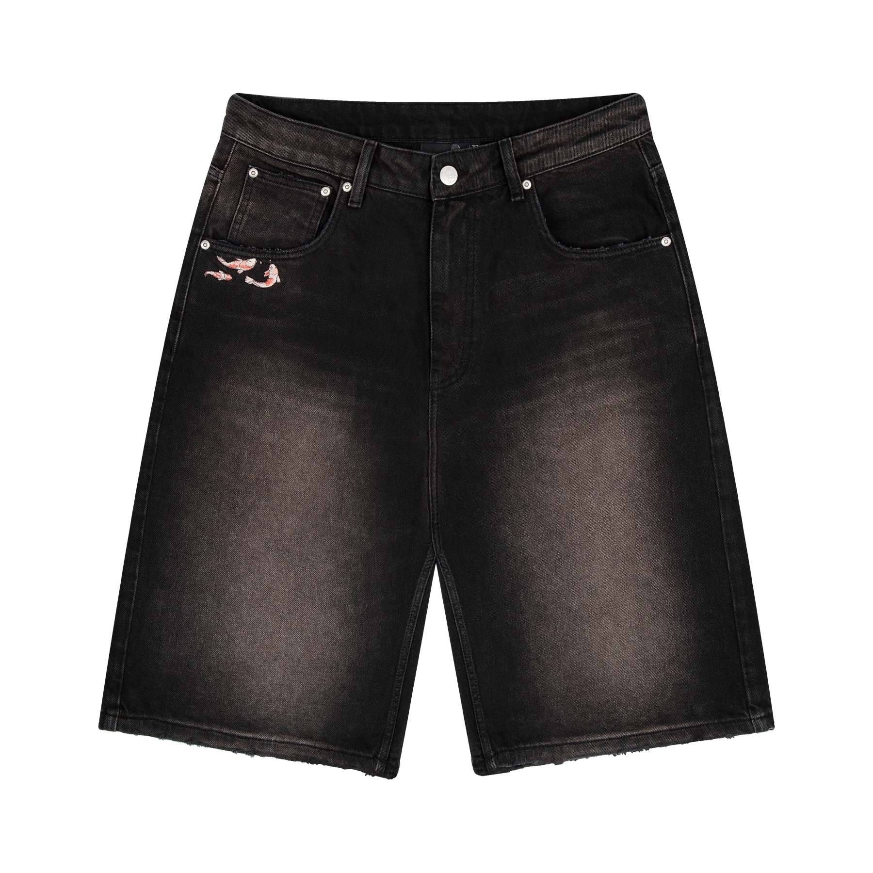 "koi fish v2" Jorts black-Fineriform