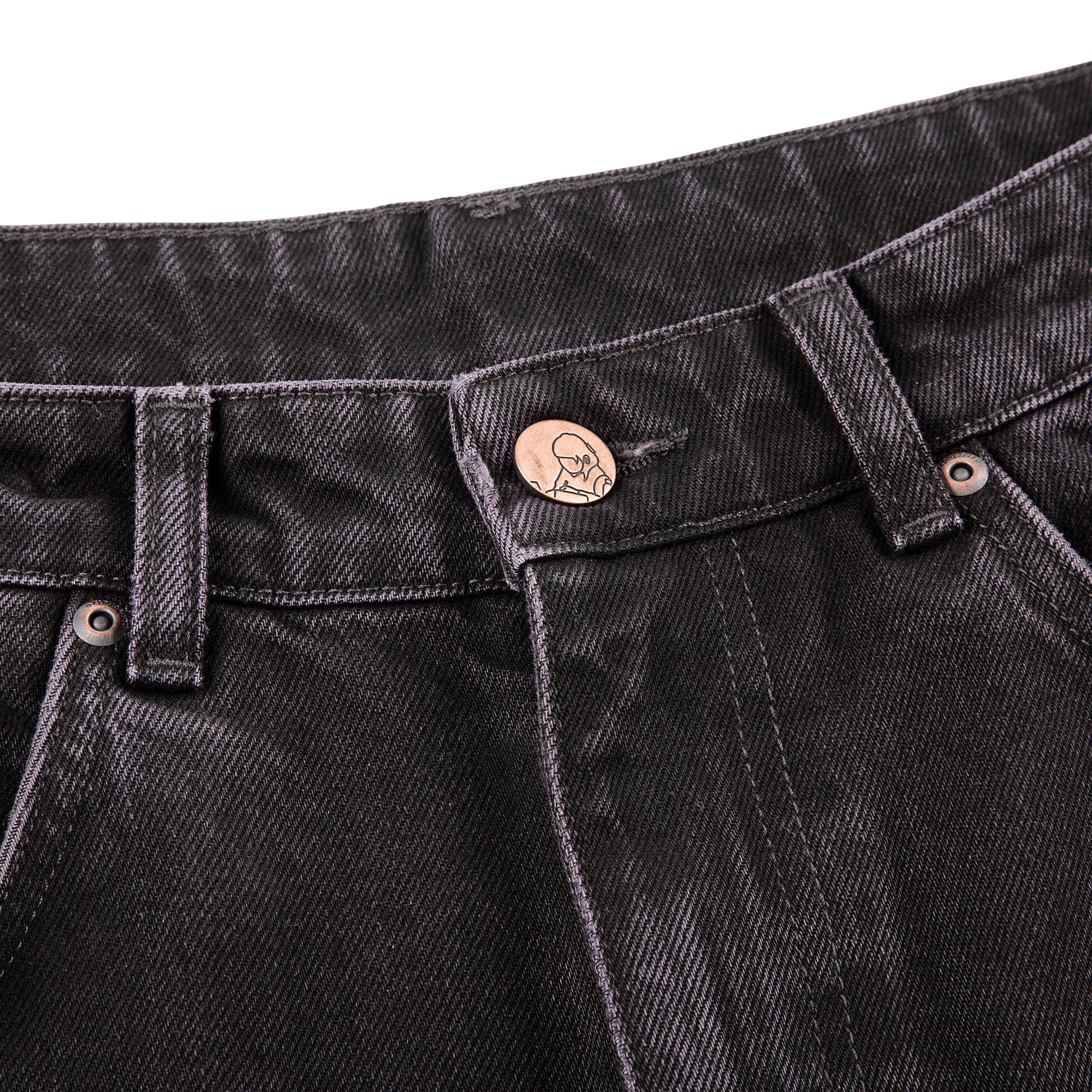 "awakening" Jorts purple tint-Fineriform