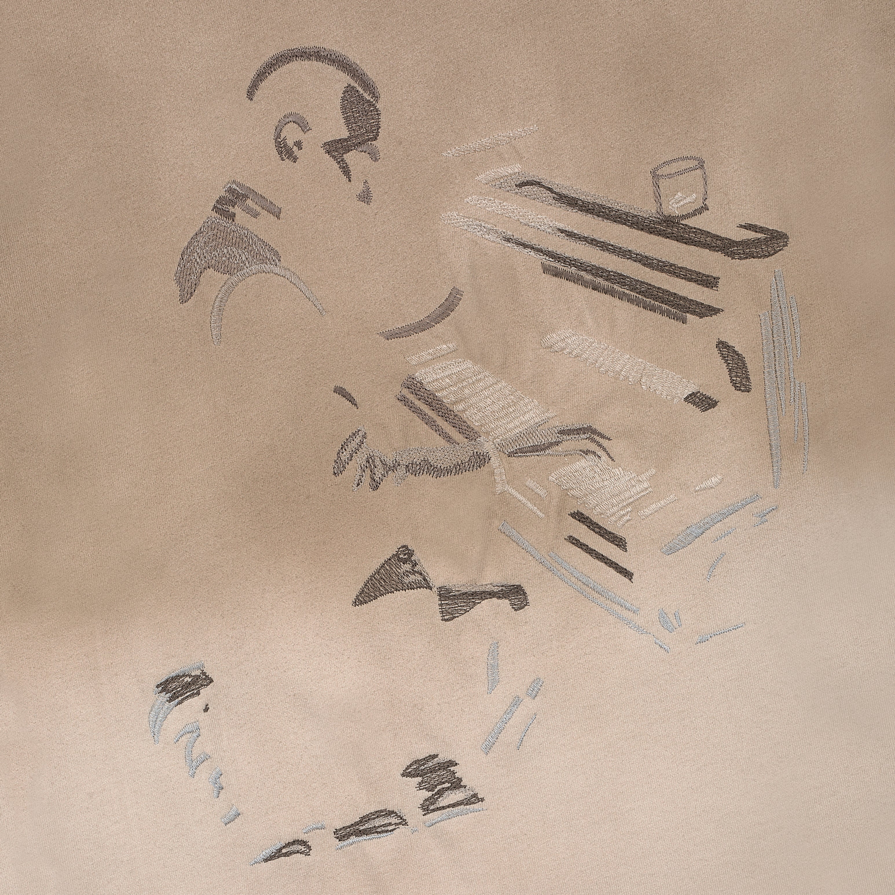 "jazz v2" T Shirt beige-Fineriform