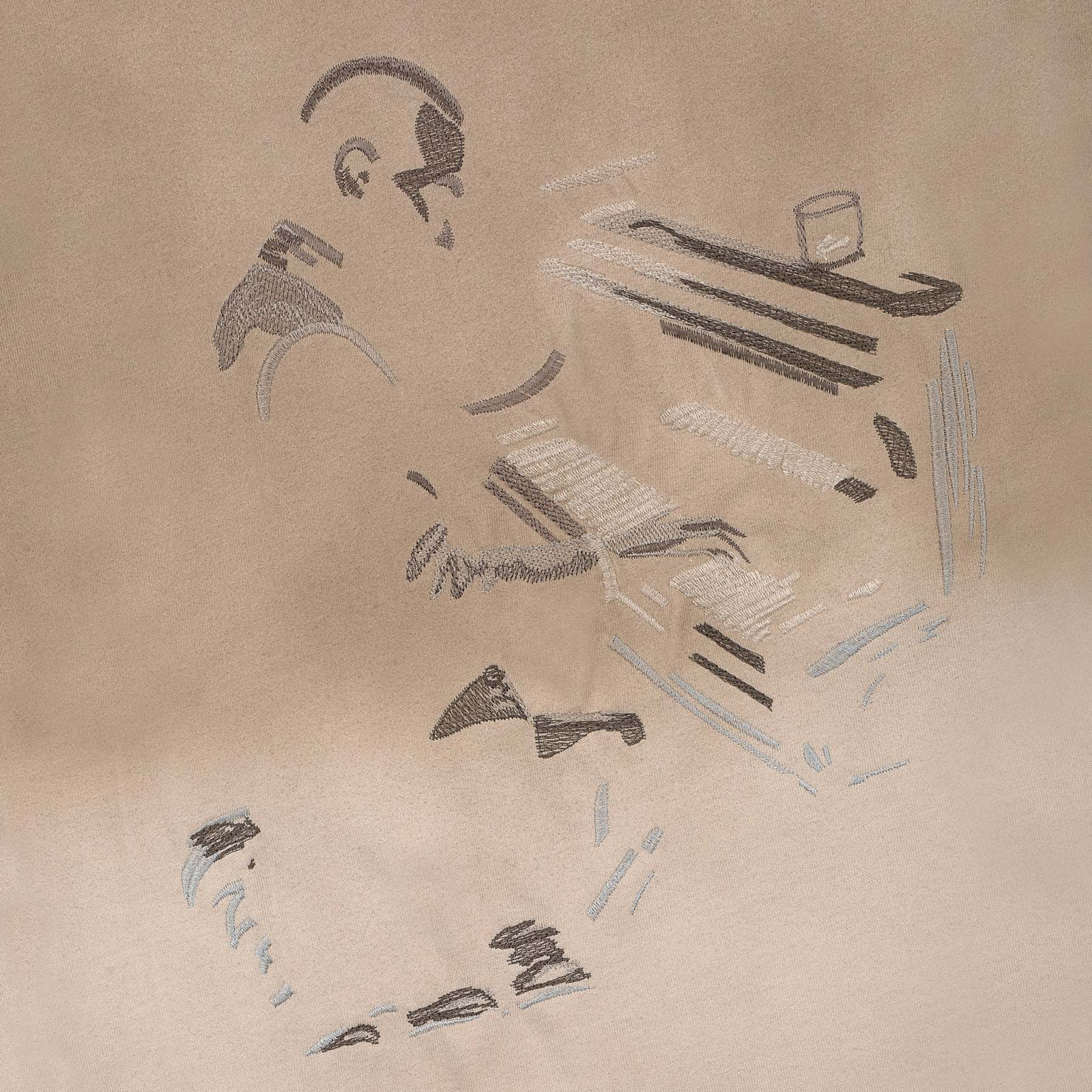 "jazz v2" T Shirt beige-Fineriform