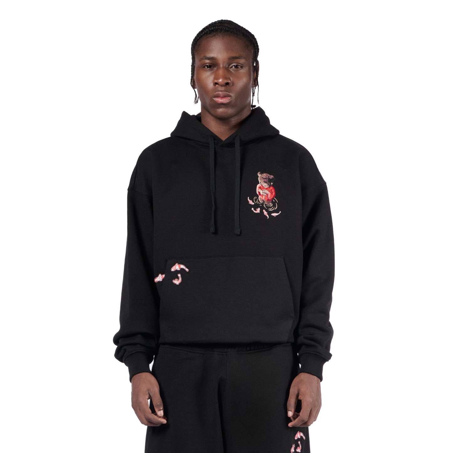 "koi fish v3" Hoodie-Fineriform