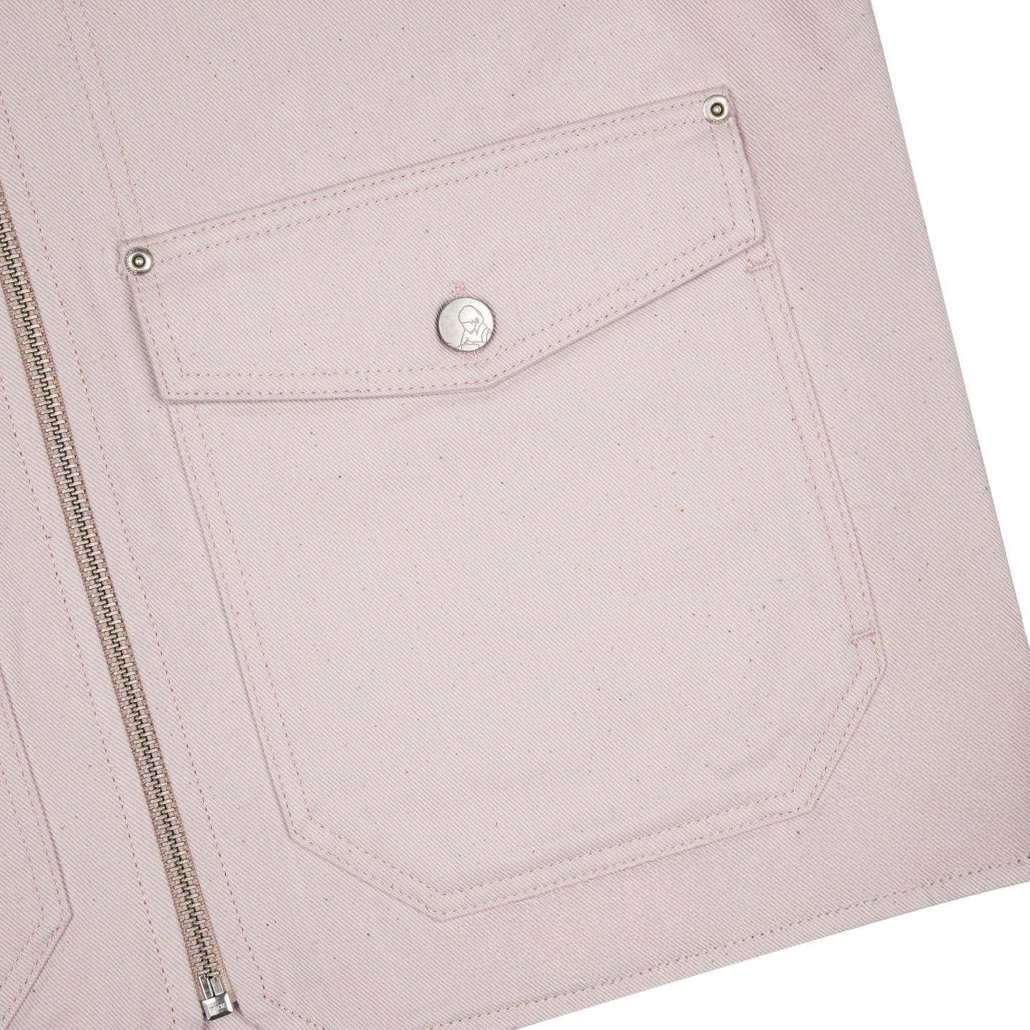 "blossom v3" denim Vest-Fineriform