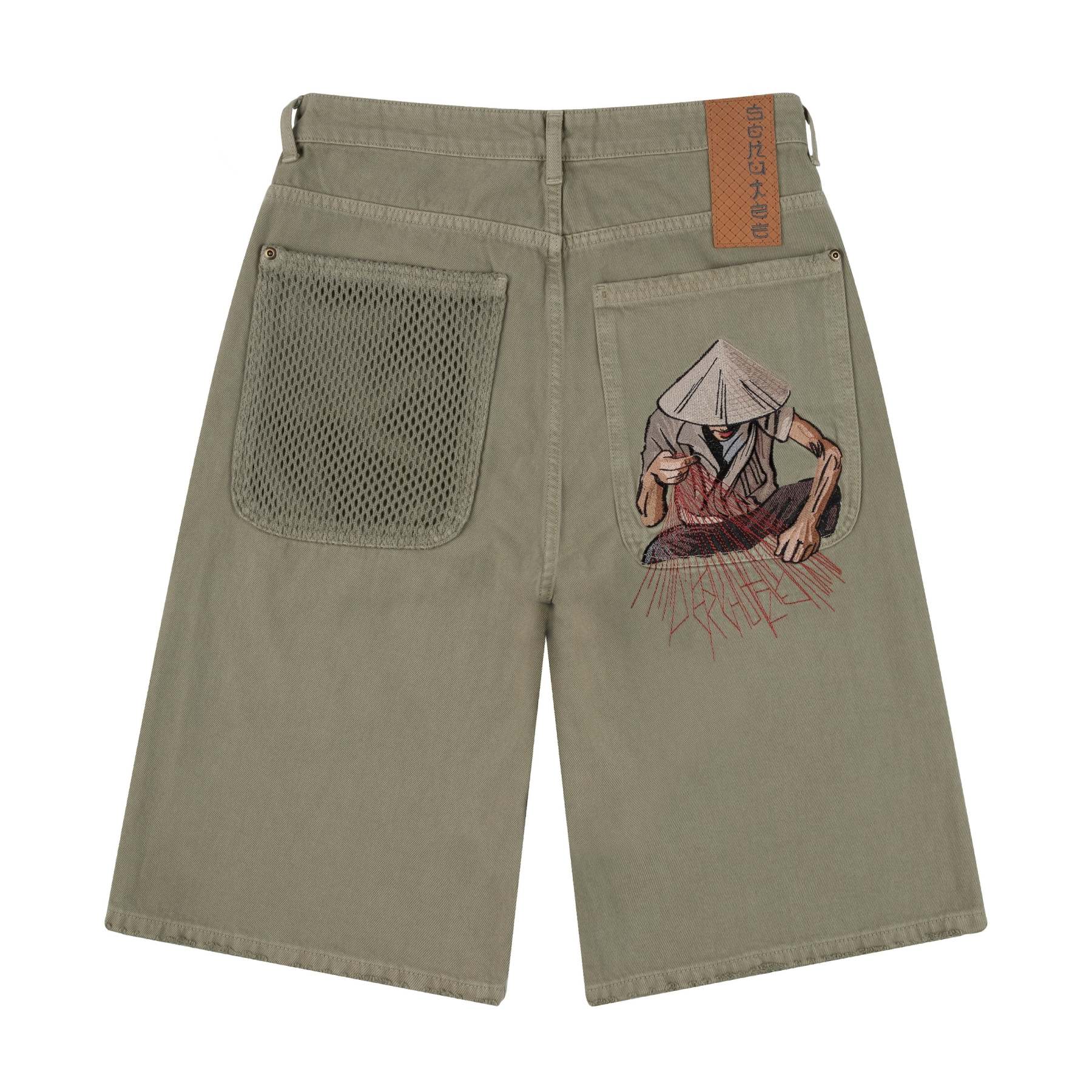 "lotus" Jorts green-Fineriform