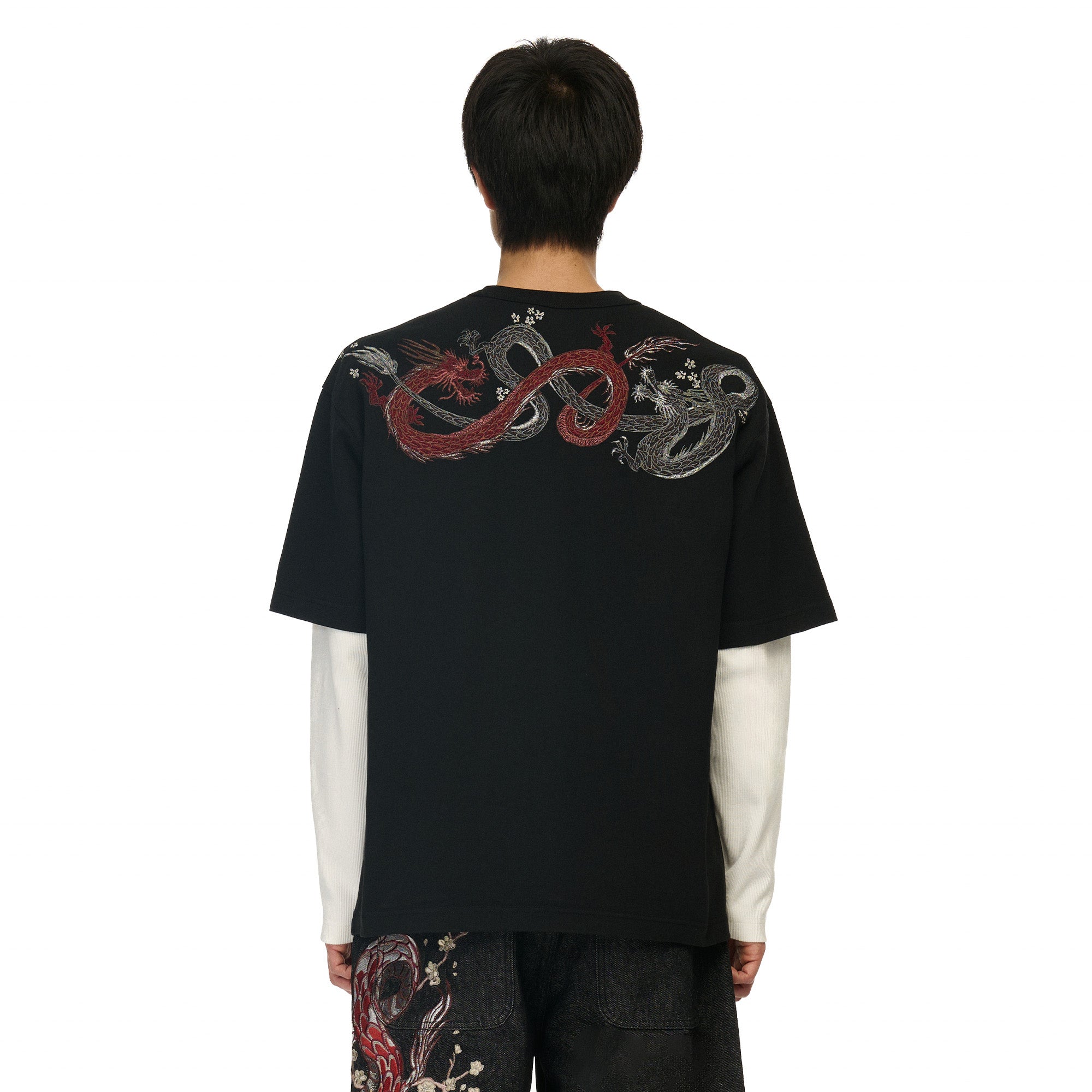 "yakuza" T Shirt black 02-Fineriform