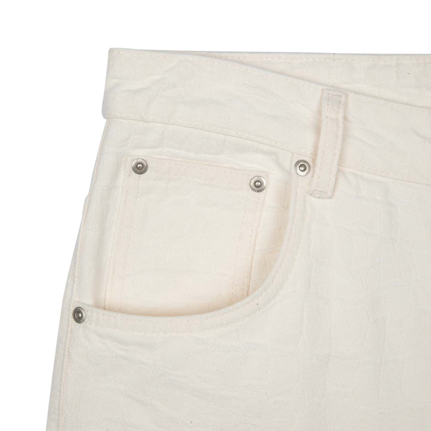 "yakuza" Denim off white-Fineriform