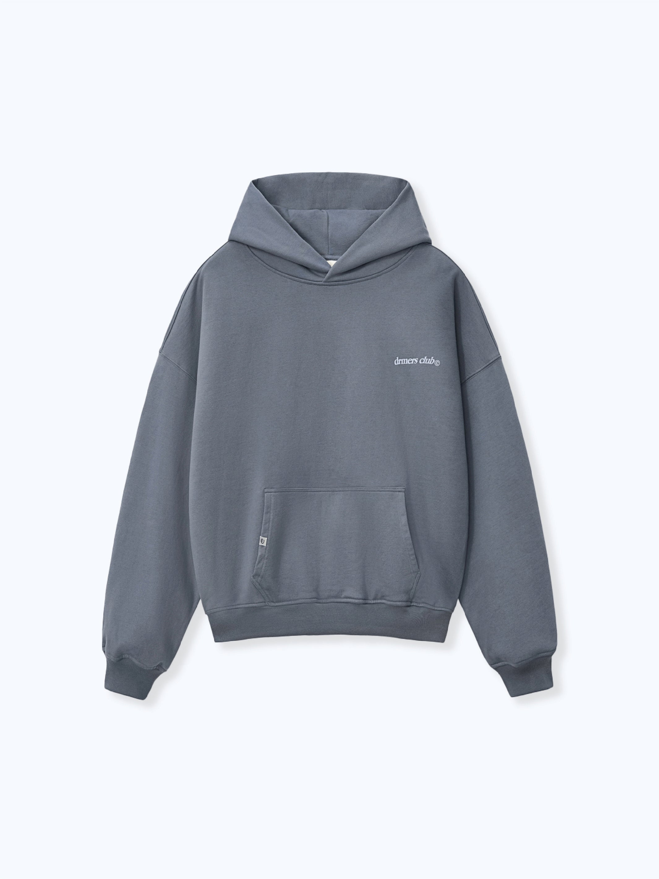 ARCH HOODIE - STONE BLUE-Fineriform