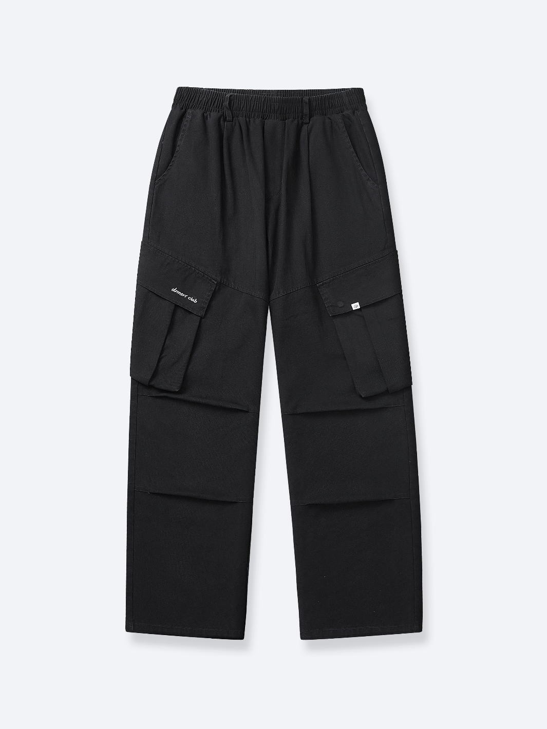 BAGGY CARGO PANTS - BLACK-Fineriform