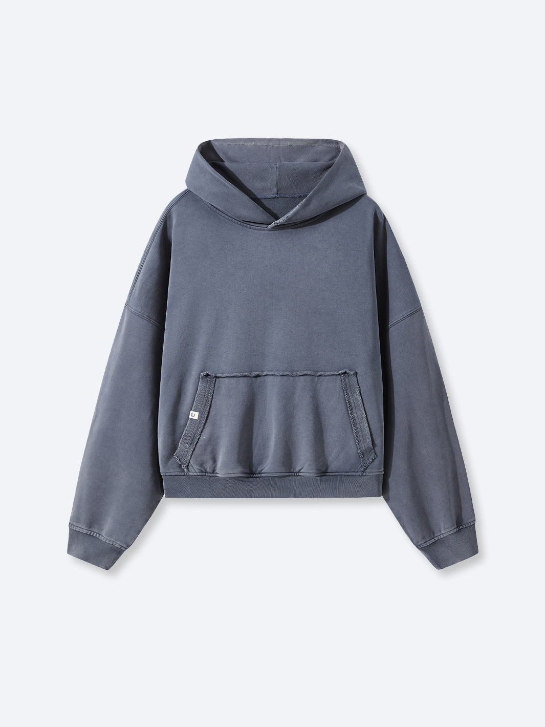 IN PROGRESS REVERSIBLE HOODIE - BLUE LAVENDER-Fineriform